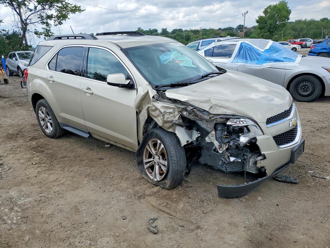 2013 Chevrolet Equinox Lt Gold vin: 2GNALPEK6D1165650