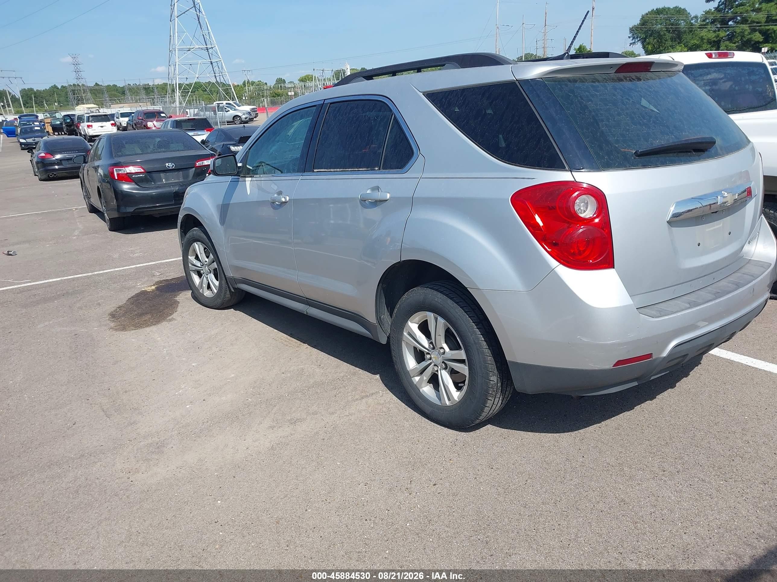 2013 Chevrolet Equinox 2lt Серебряный vin: 2GNALPEK6D6143120
