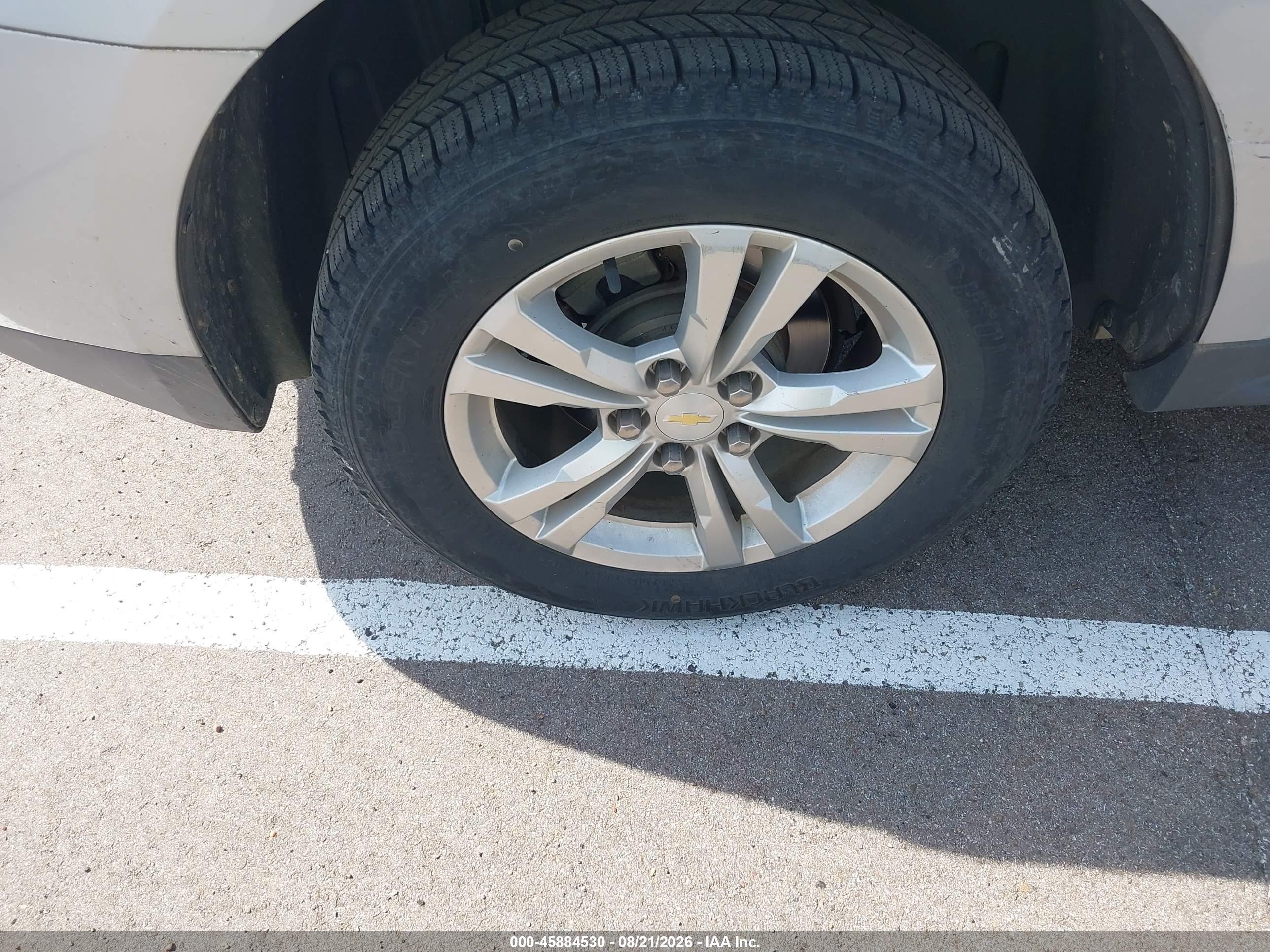 2013 Chevrolet Equinox 2lt Серебряный vin: 2GNALPEK6D6143120