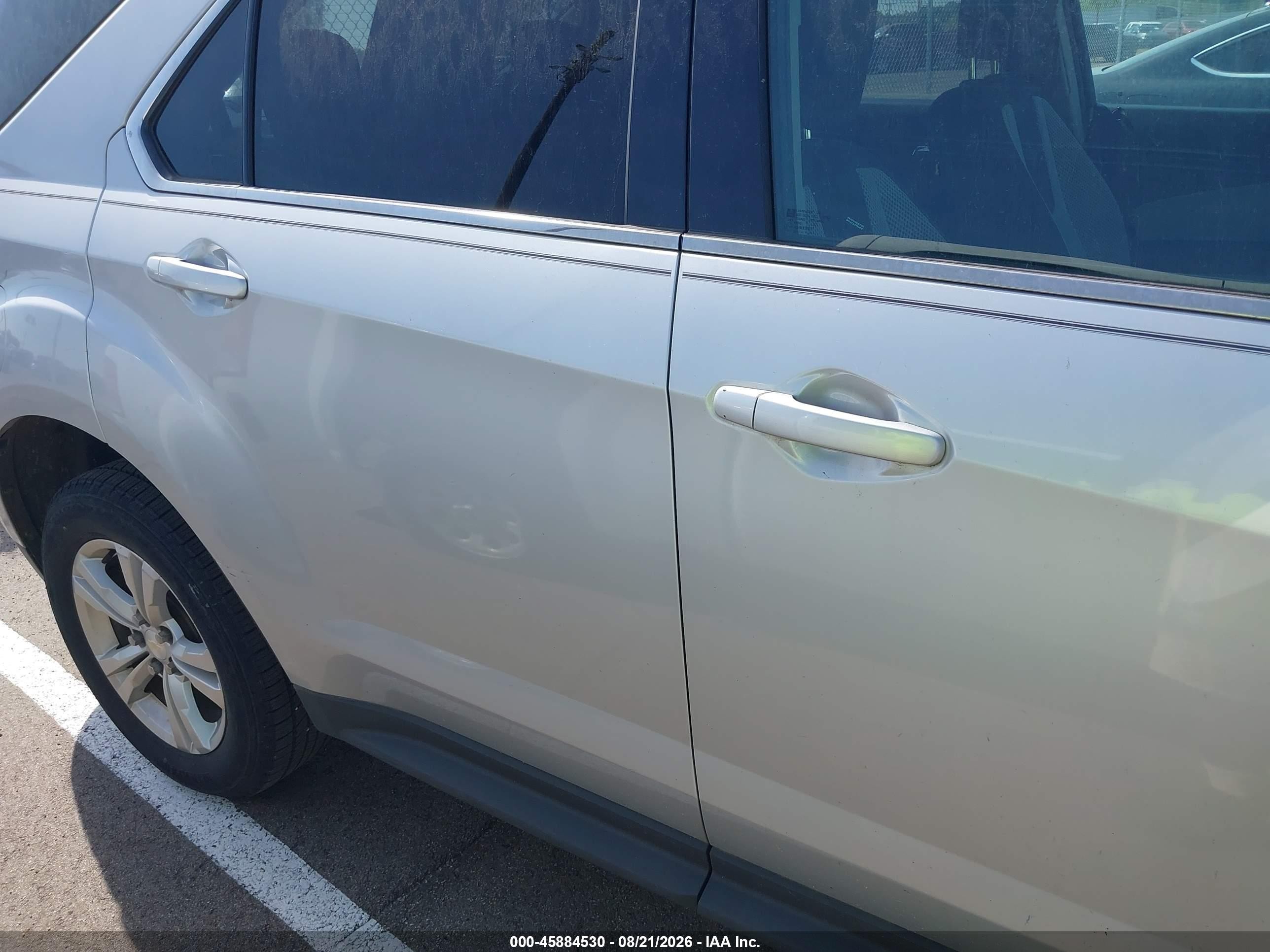 2013 Chevrolet Equinox 2lt Серебряный vin: 2GNALPEK6D6143120