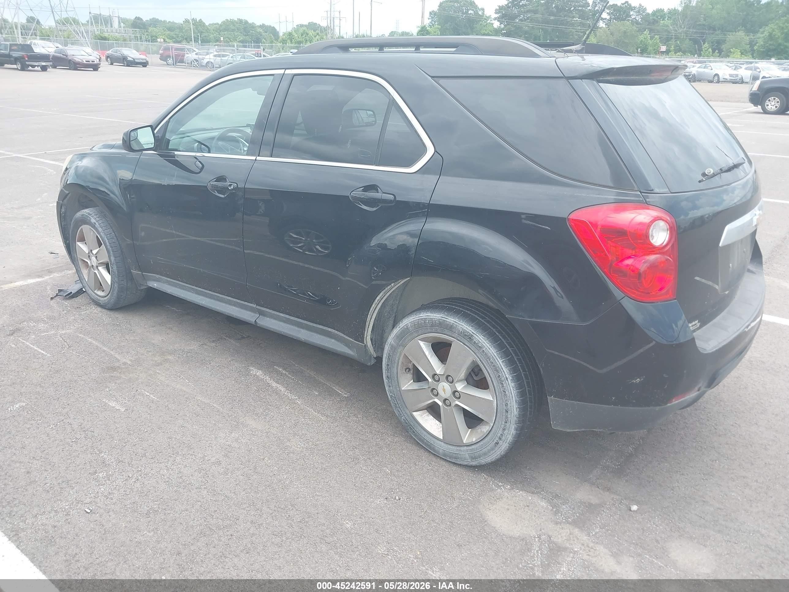 2013 Chevrolet Equinox 2lt Black vin: 2GNALPEK6D6190275