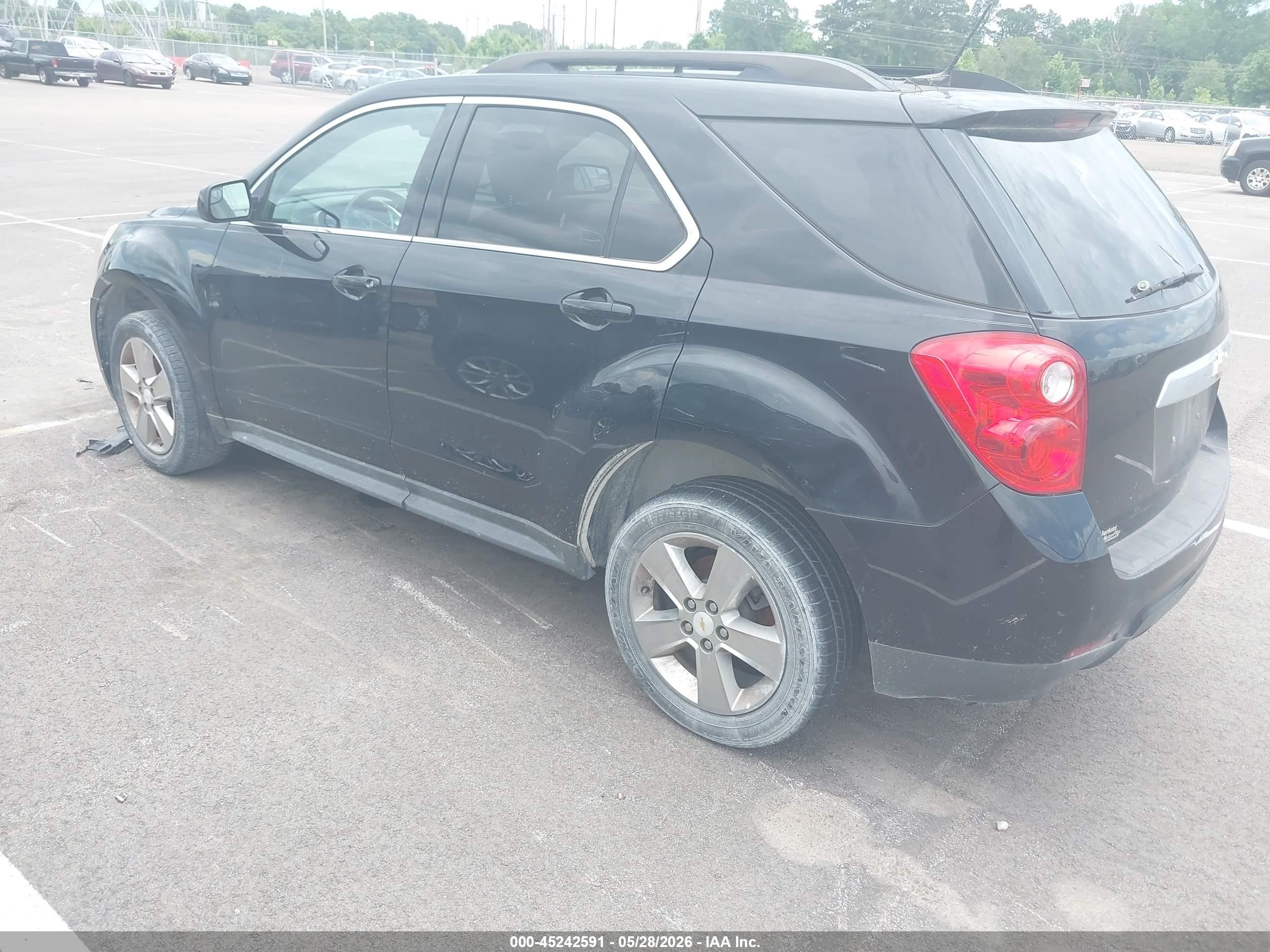 2013 Chevrolet Equinox 2lt Black vin: 2GNALPEK6D6190275