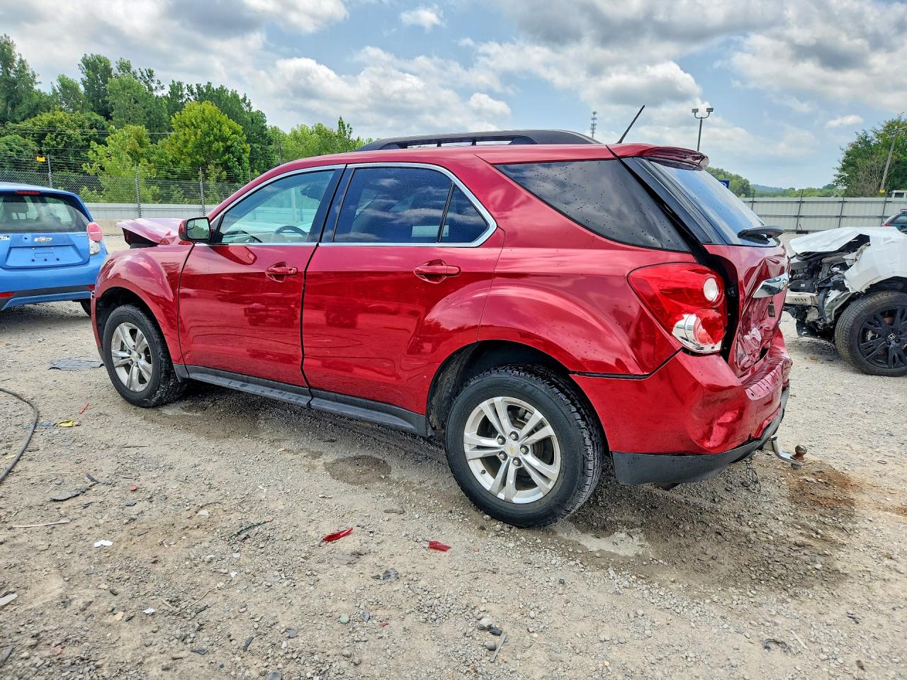 2013 Chevrolet Equinox Lt Коричневый vin: 2GNALPEK6D6320829