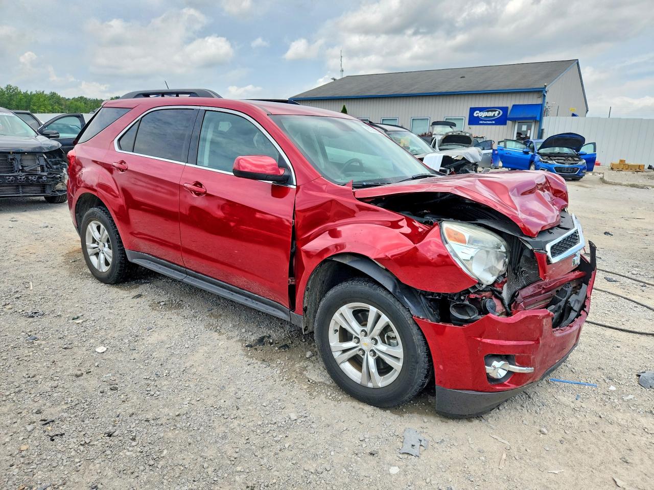 2013 Chevrolet Equinox Lt Коричневый vin: 2GNALPEK6D6320829