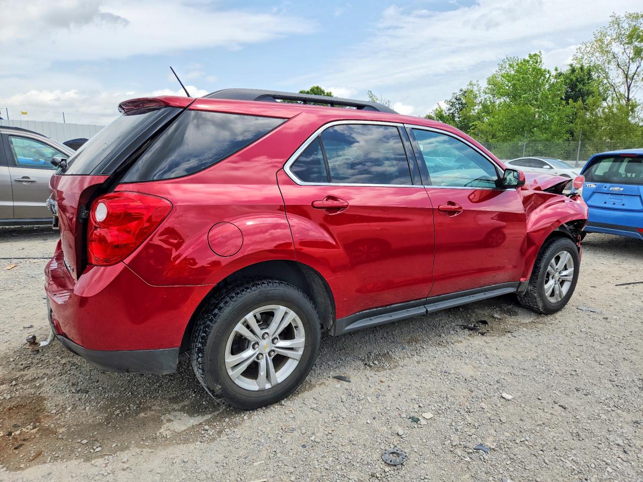2013 Chevrolet Equinox Lt Коричневый vin: 2GNALPEK6D6320829