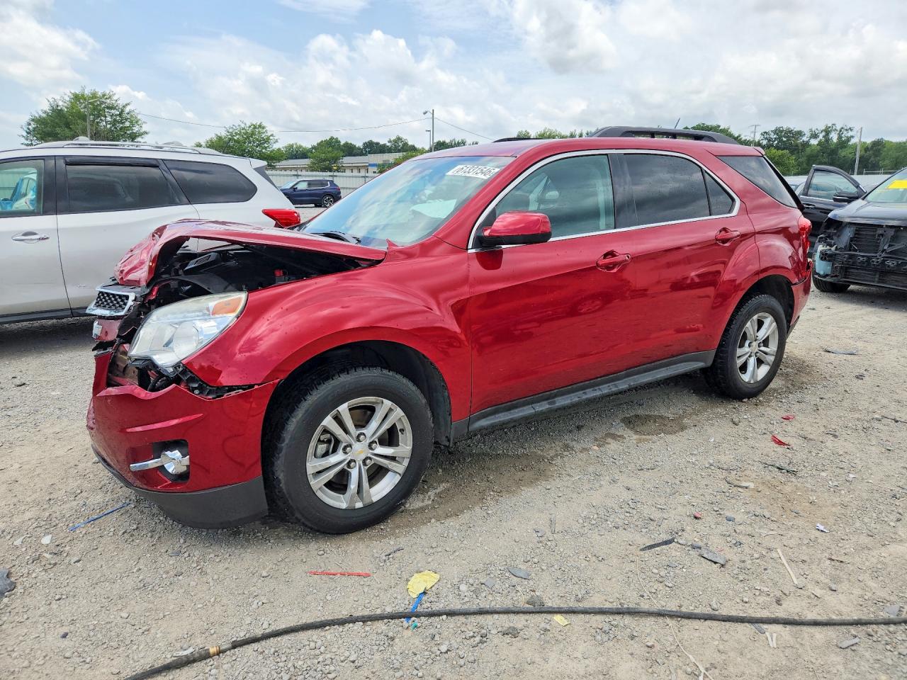 2013 Chevrolet Equinox Lt Brown vin: 2GNALPEK6D6320829