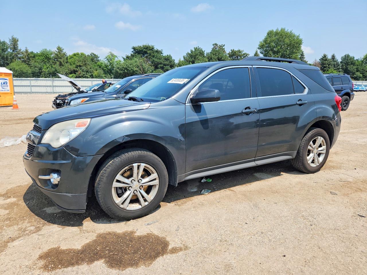 2012 Chevrolet Equinox Lt Угольный vin: 2GNALPEK7C1216250