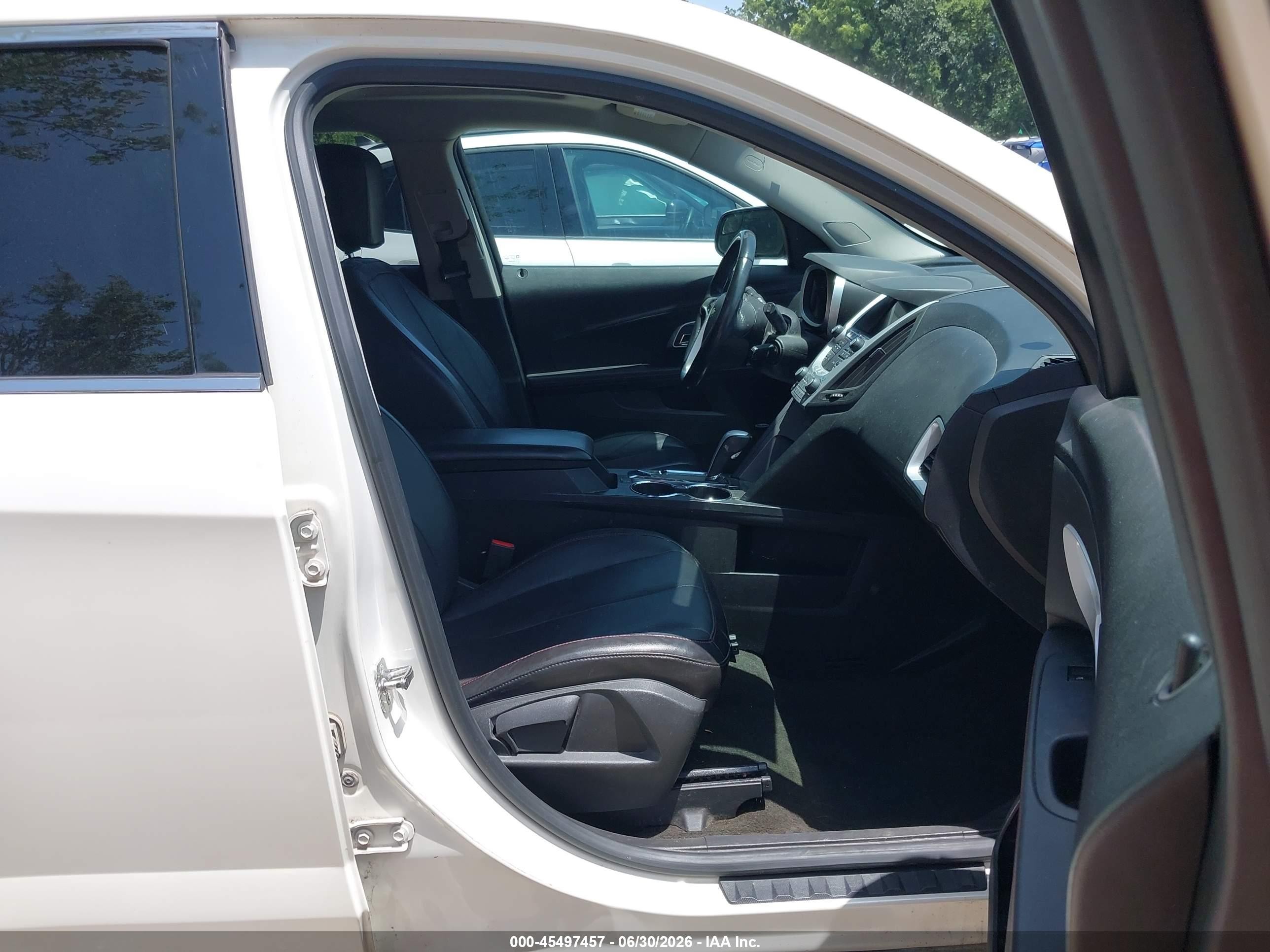 2012 Chevrolet Equinox Lt W/2lt White vin: 2GNALPEK7C1230777