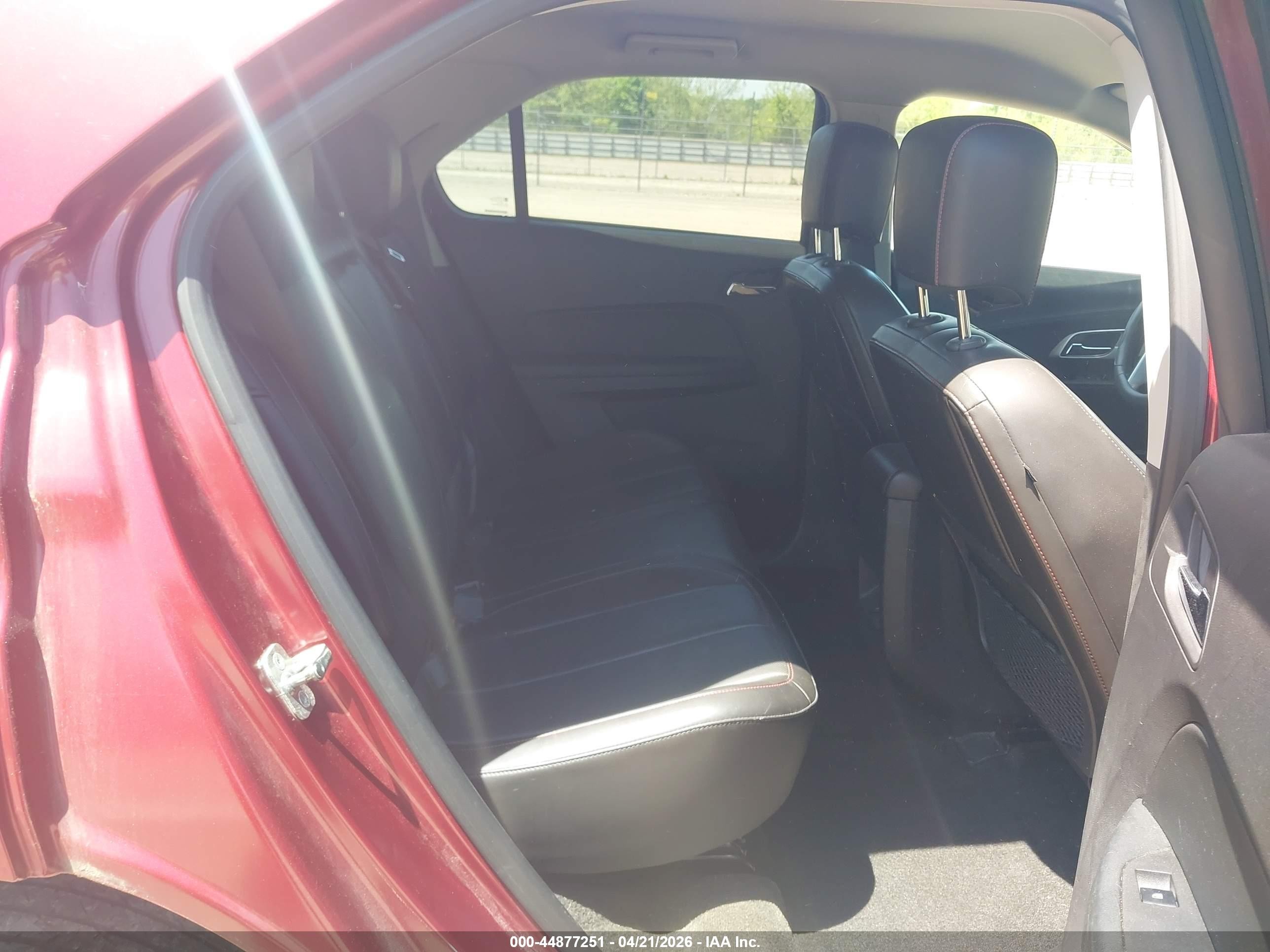 2012 Chevrolet Equinox 2lt Red vin: 2GNALPEK7C6240731