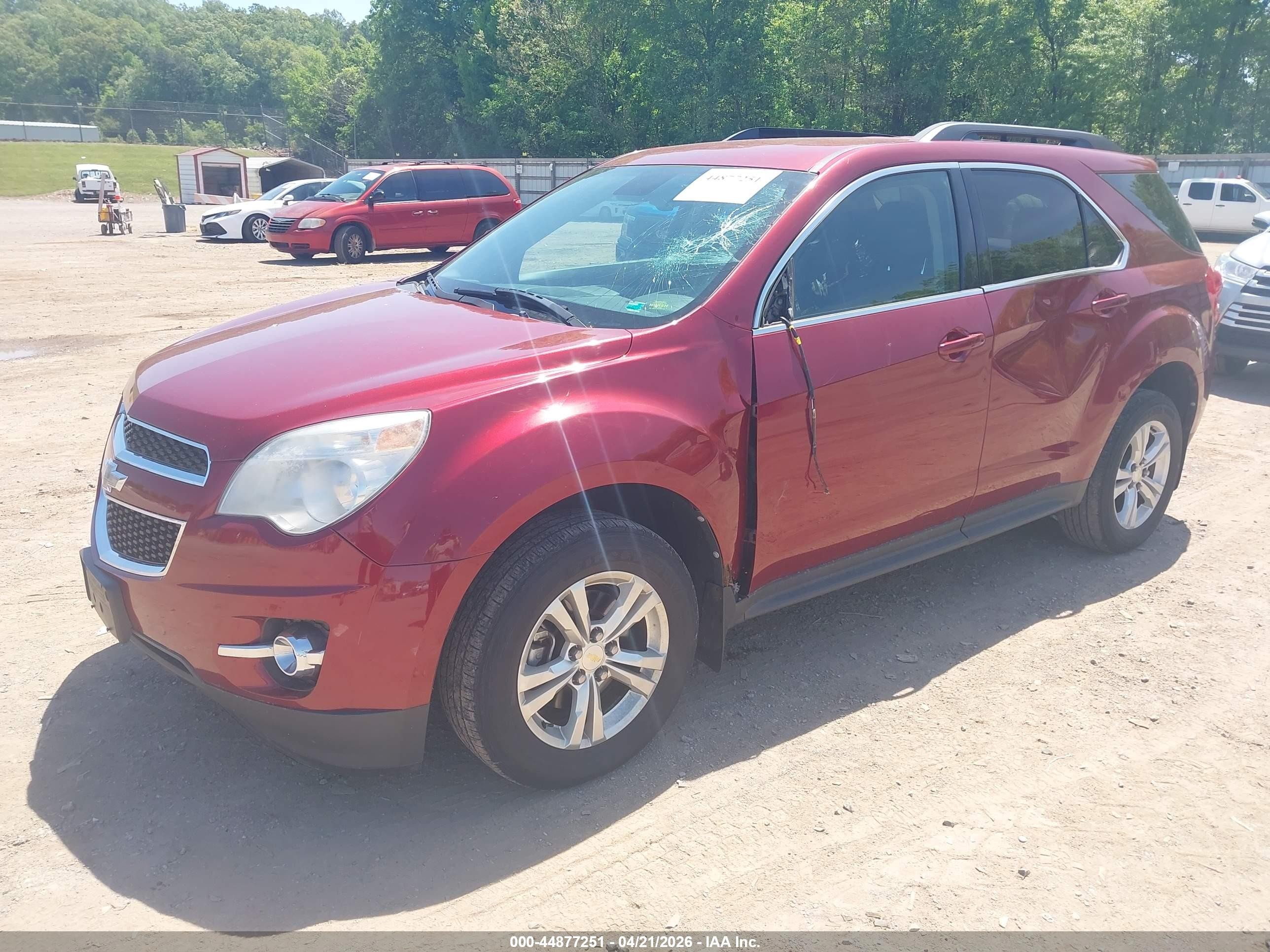 2012 Chevrolet Equinox 2lt Red vin: 2GNALPEK7C6240731