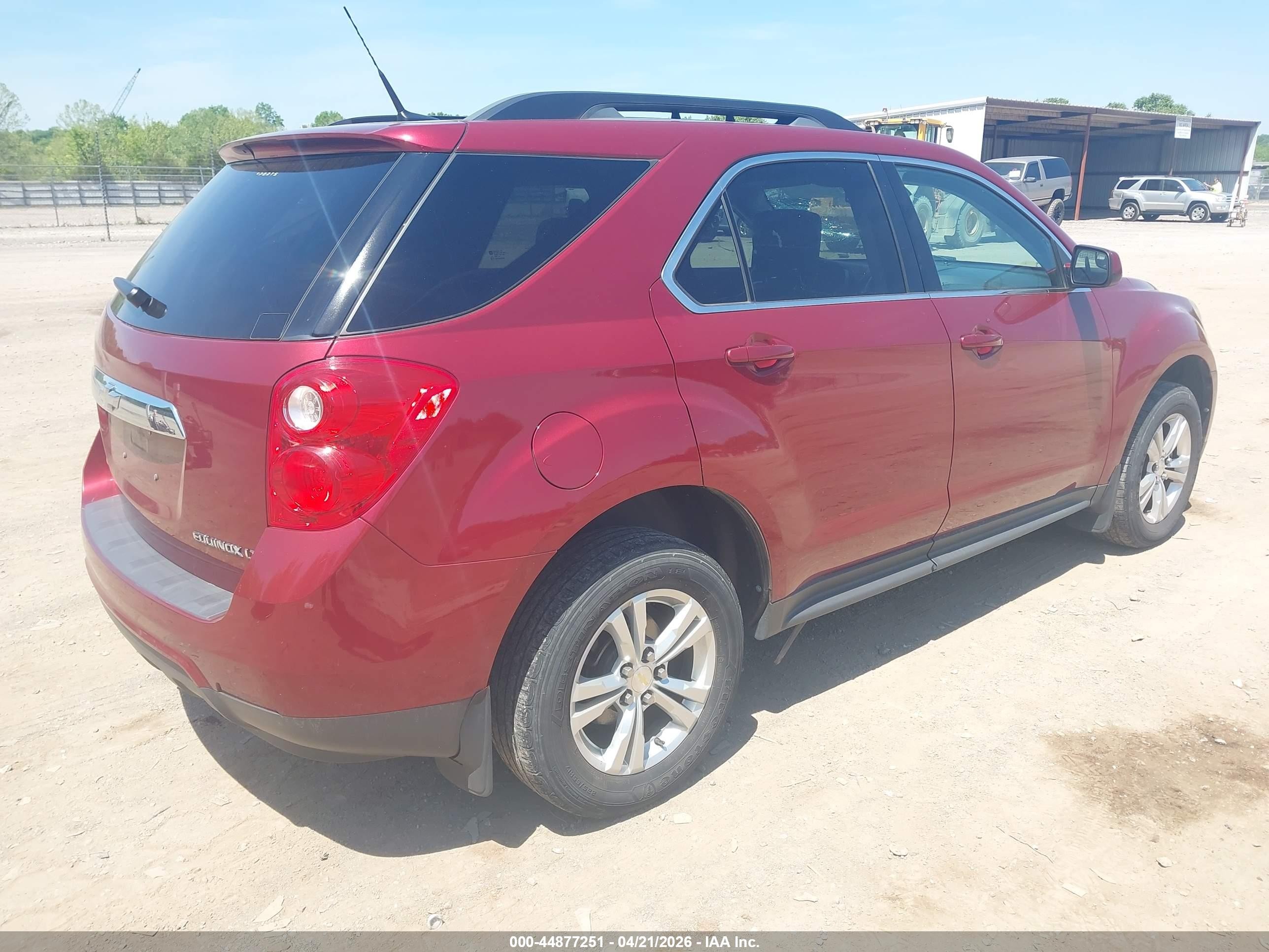 2012 Chevrolet Equinox 2lt Red vin: 2GNALPEK7C6240731