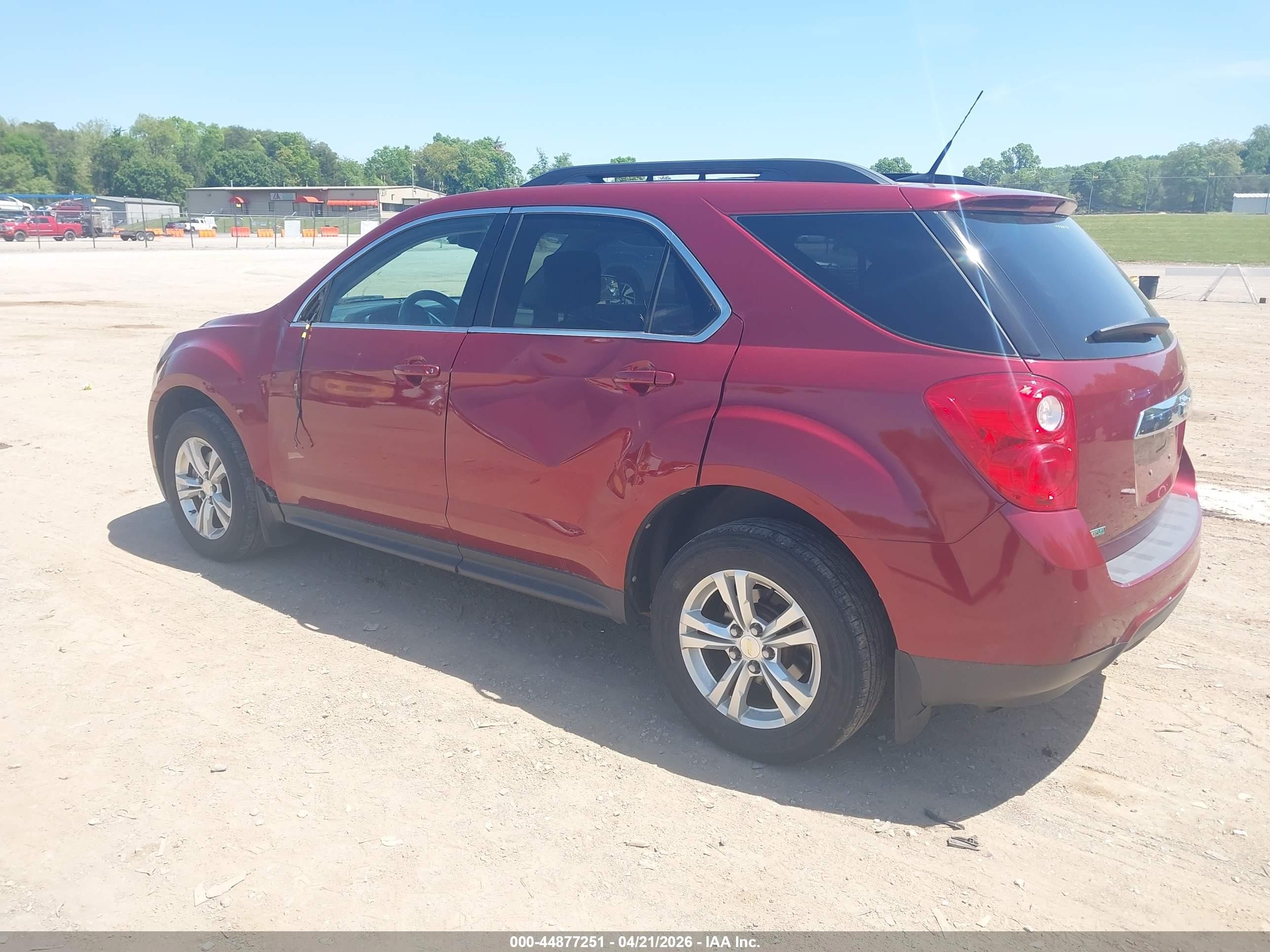 2012 Chevrolet Equinox 2lt Red vin: 2GNALPEK7C6240731