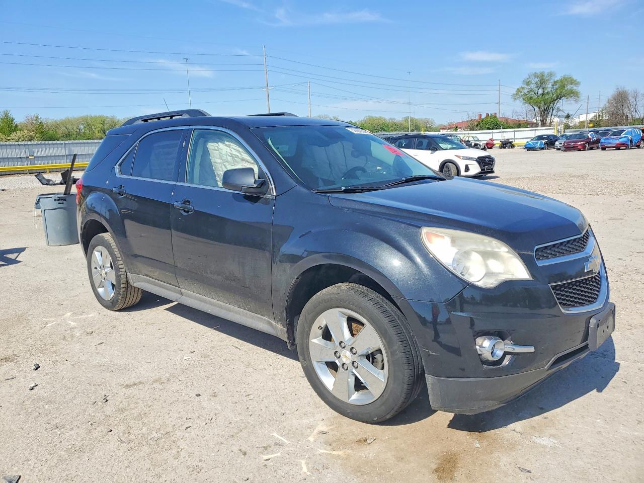 2013 Chevrolet Equinox Lt Black vin: 2GNALPEK7D6137763