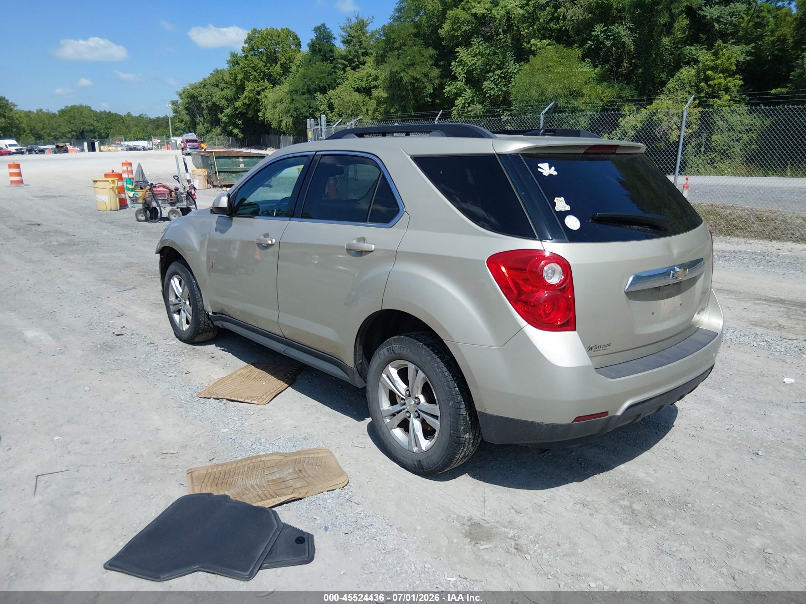 2013 Chevrolet Equinox 2lt Silver vin: 2GNALPEK7D6157351
