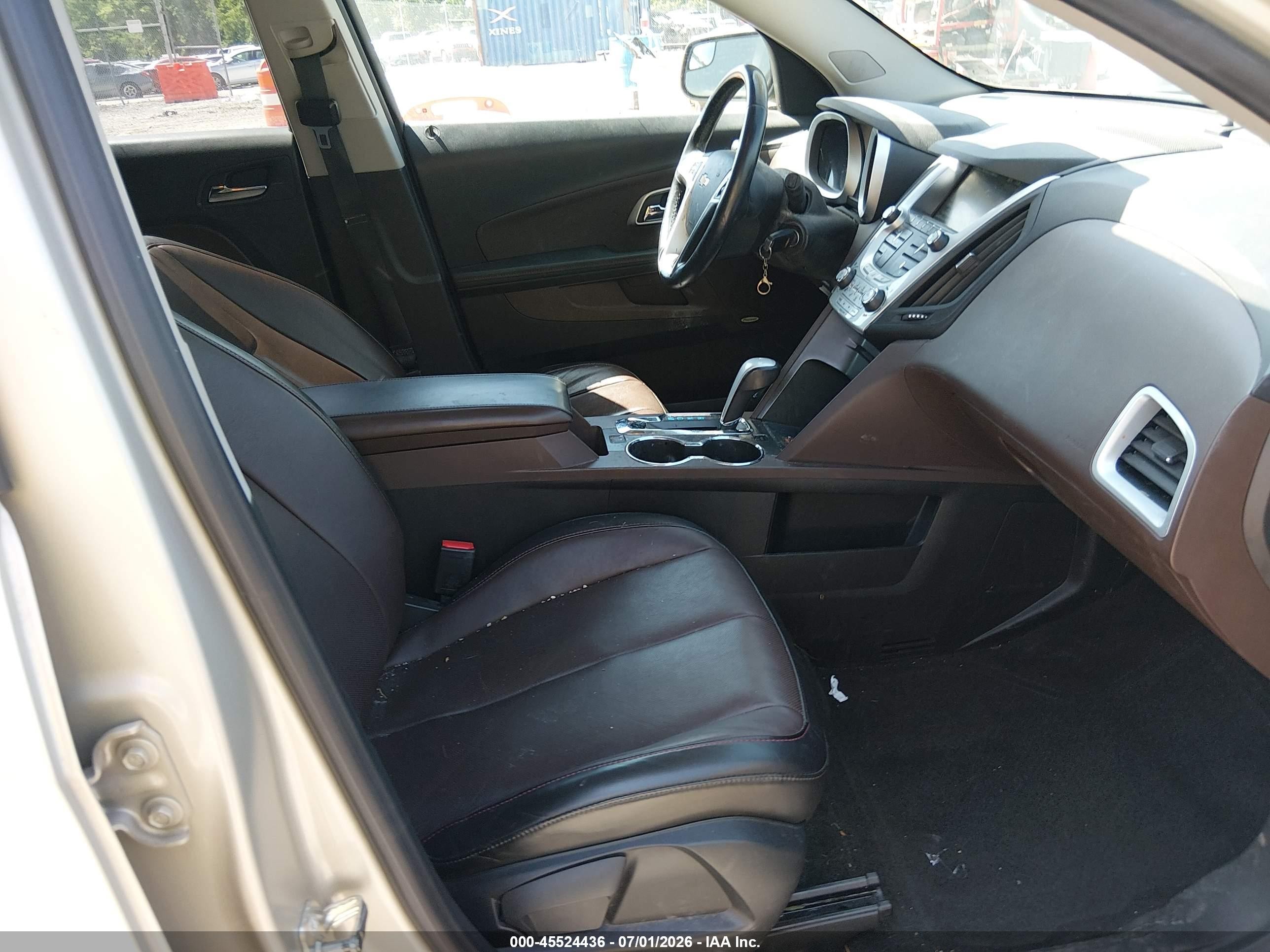 2013 Chevrolet Equinox 2lt Silver vin: 2GNALPEK7D6157351