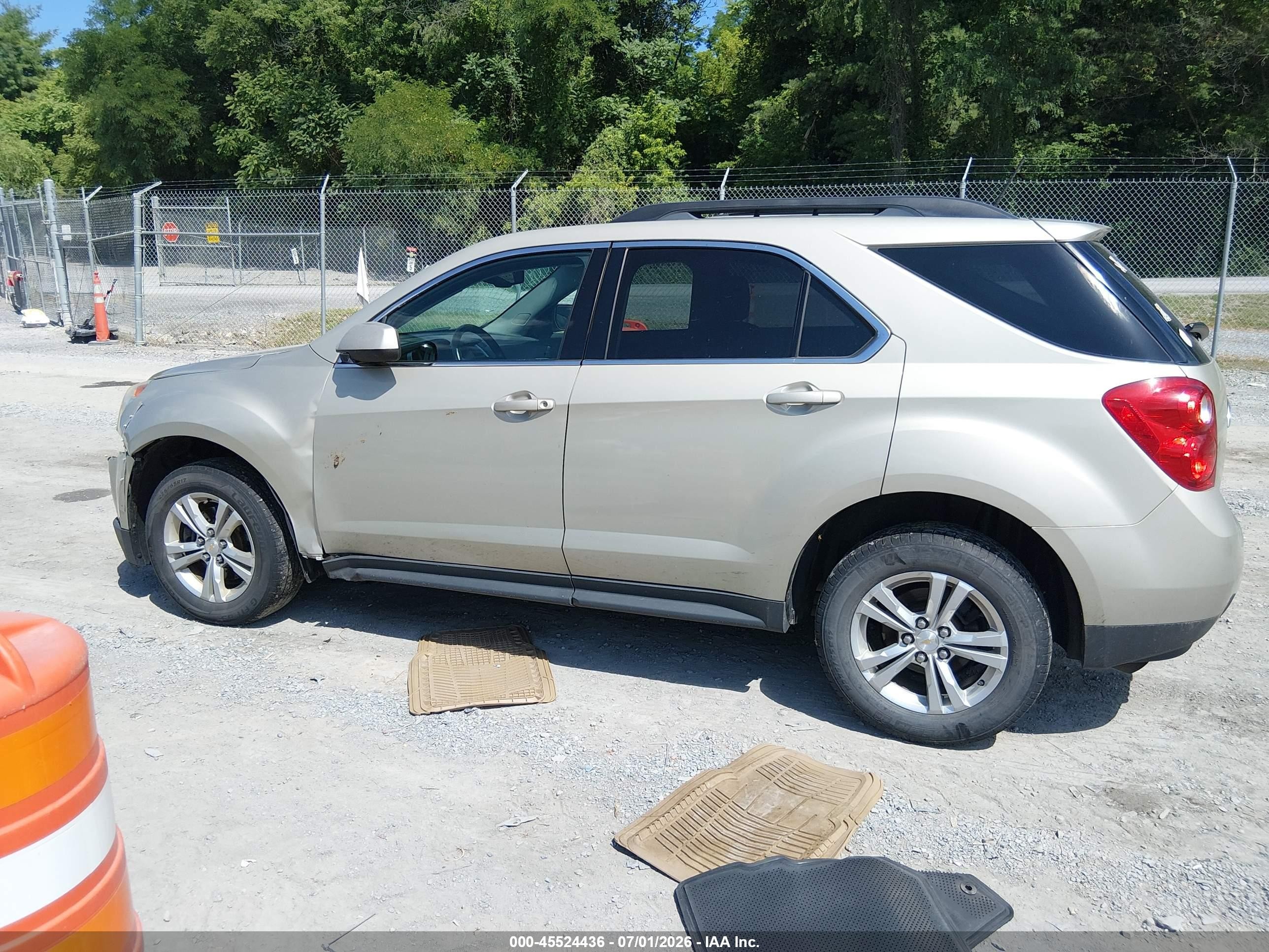 2013 Chevrolet Equinox 2lt Silver vin: 2GNALPEK7D6157351