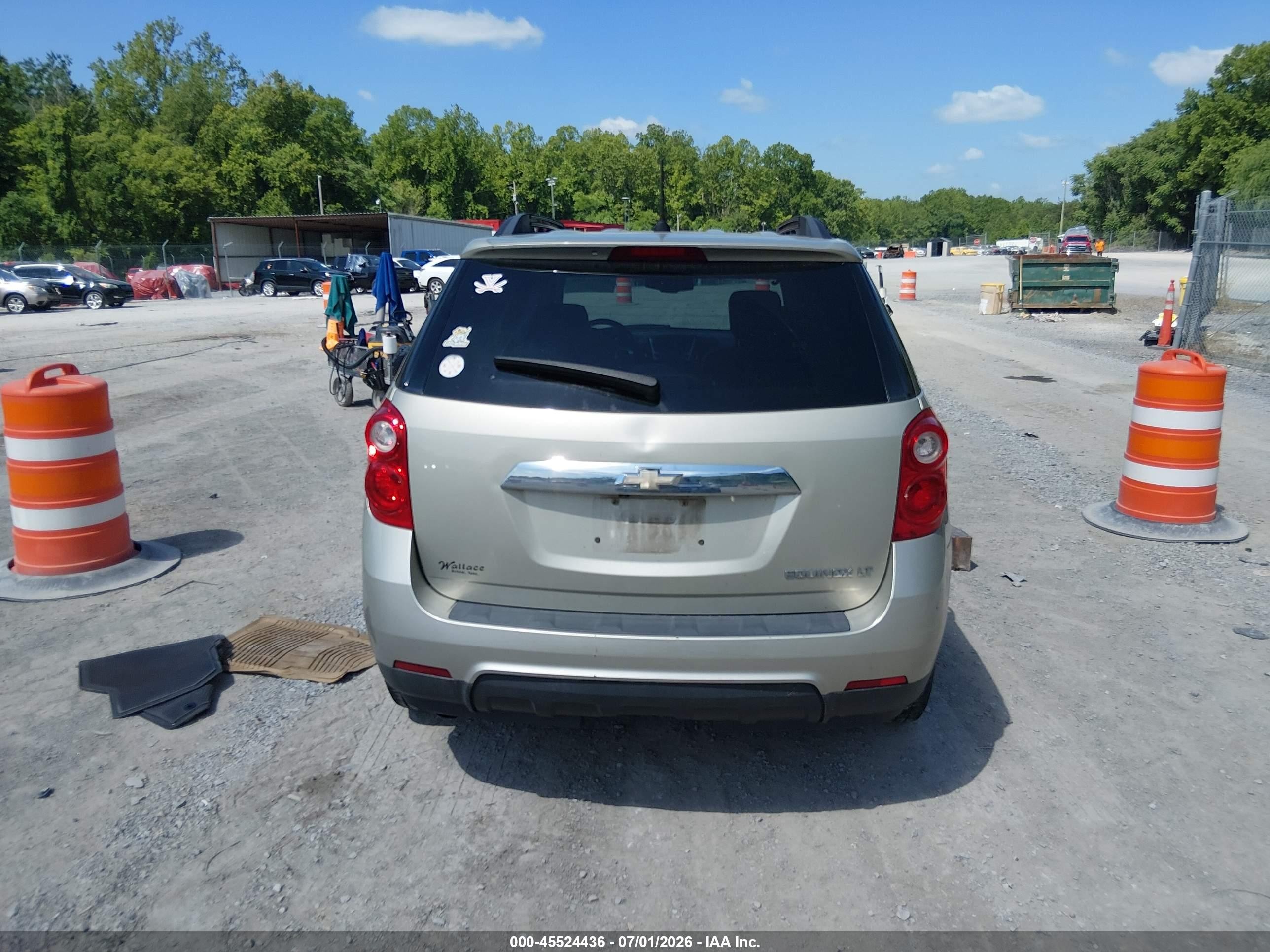 2013 Chevrolet Equinox 2lt Silver vin: 2GNALPEK7D6157351
