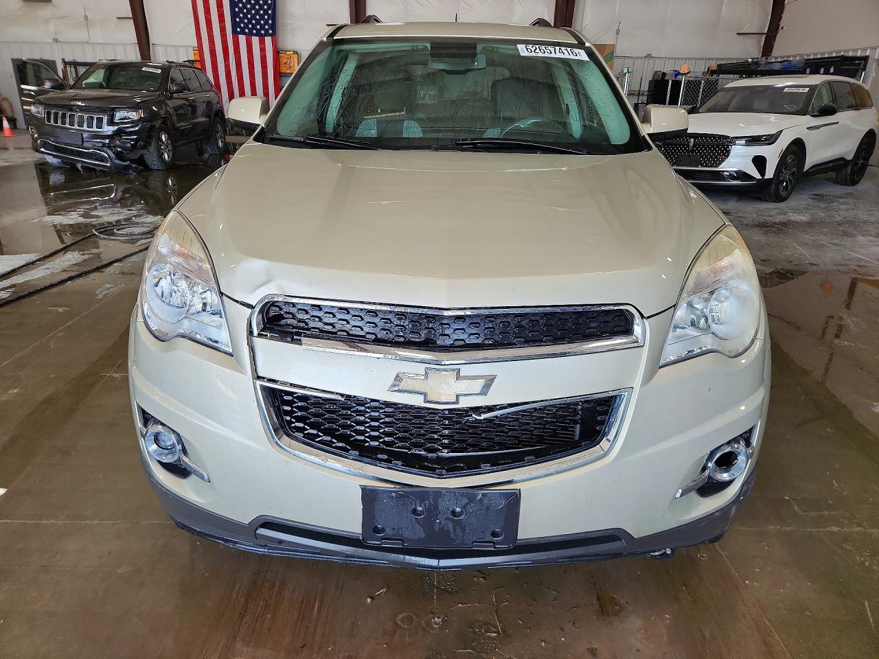 2013 Chevrolet Equinox Lt Beige vin: 2GNALPEK7D6263878