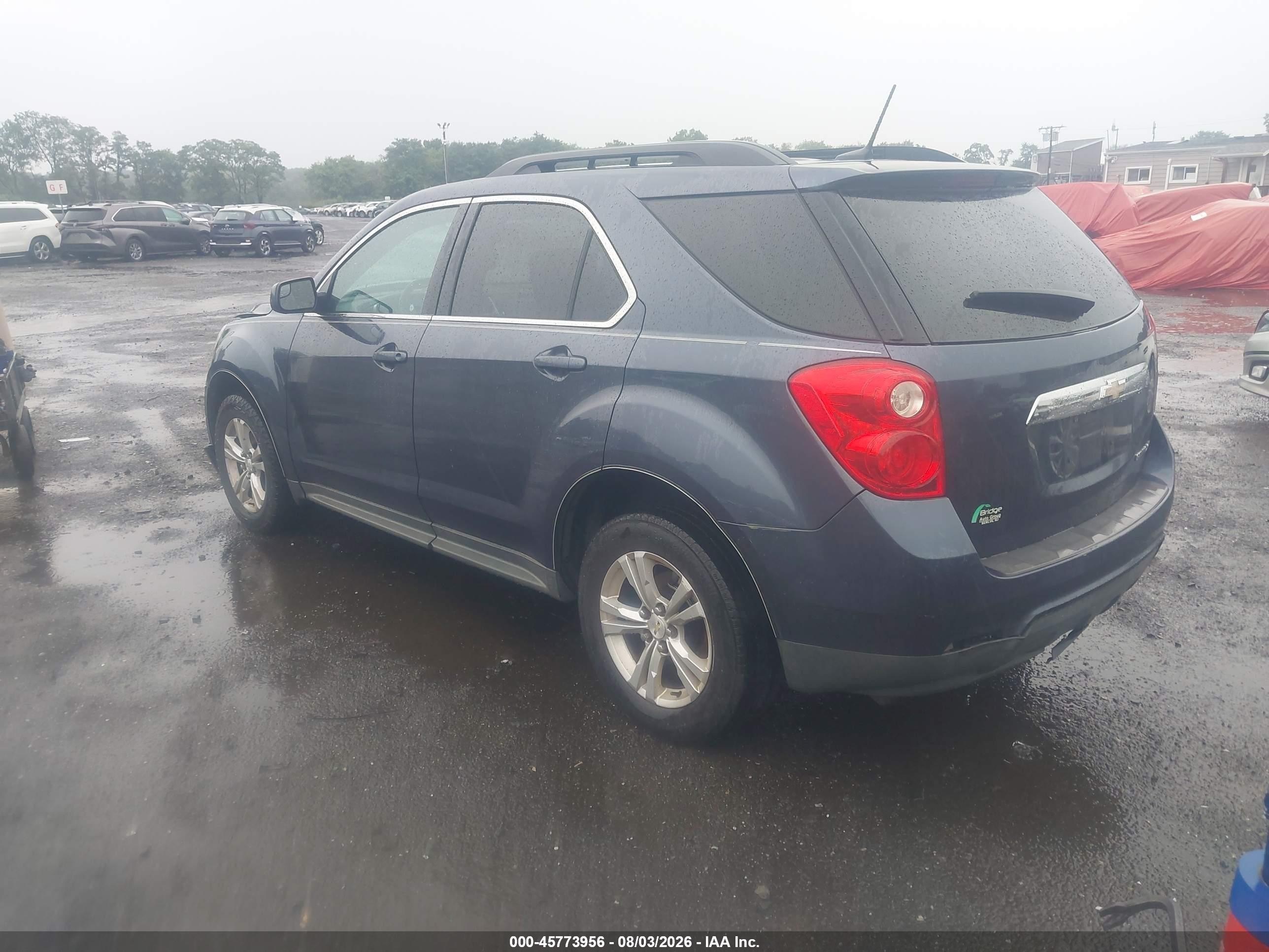 2013 Chevrolet Equinox Lt Gray vin: 2GNALPEK7D6316773