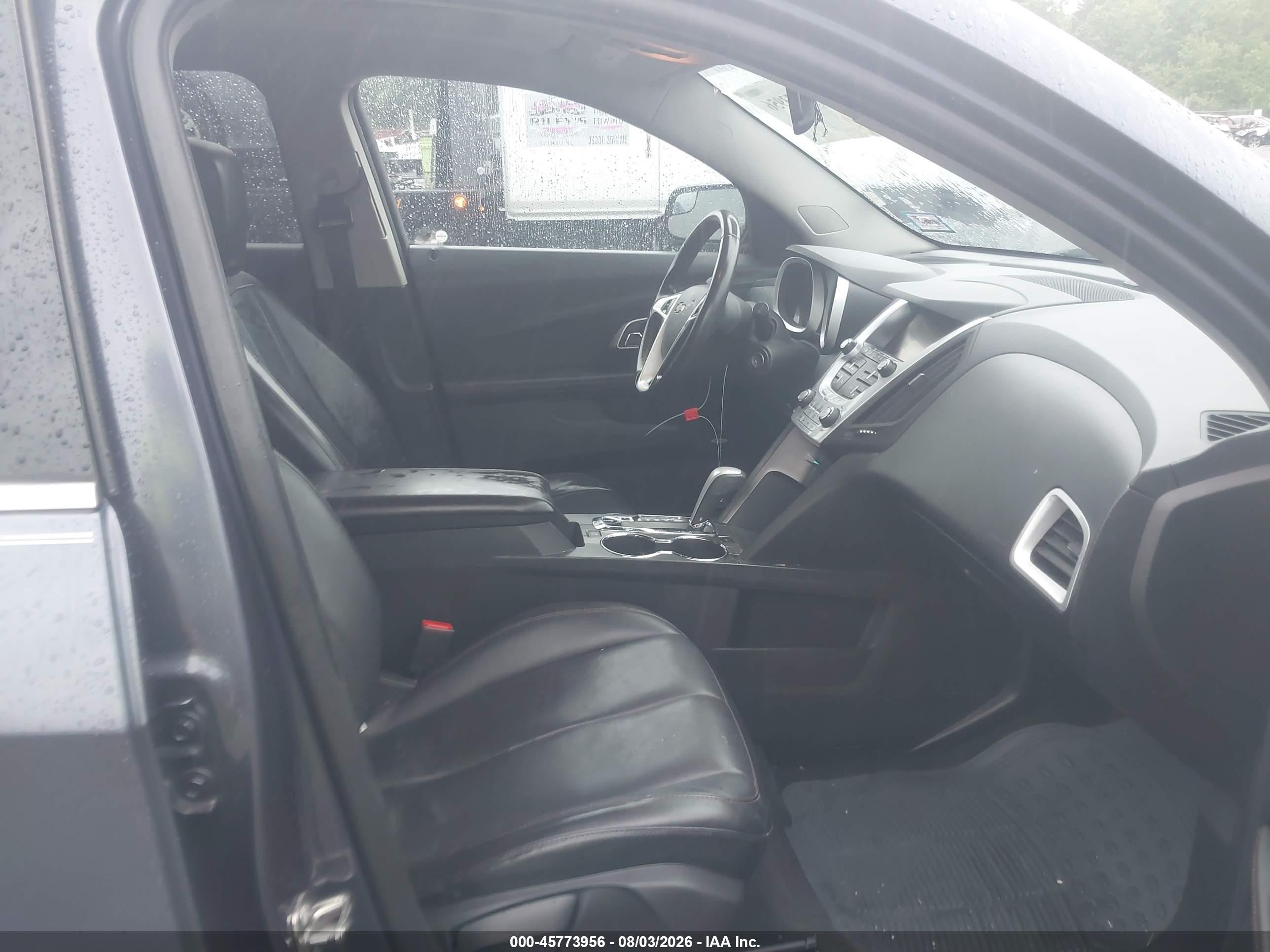 2013 Chevrolet Equinox Lt Gray vin: 2GNALPEK7D6316773