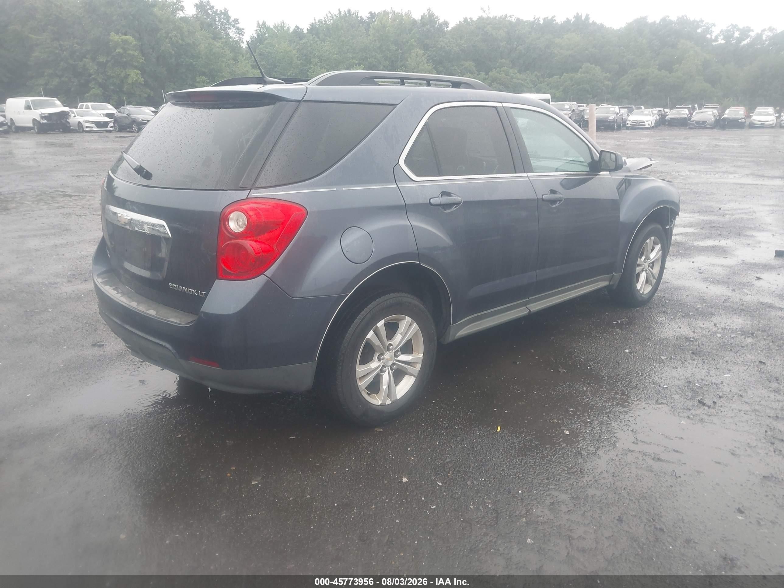 2013 Chevrolet Equinox Lt Gray vin: 2GNALPEK7D6316773