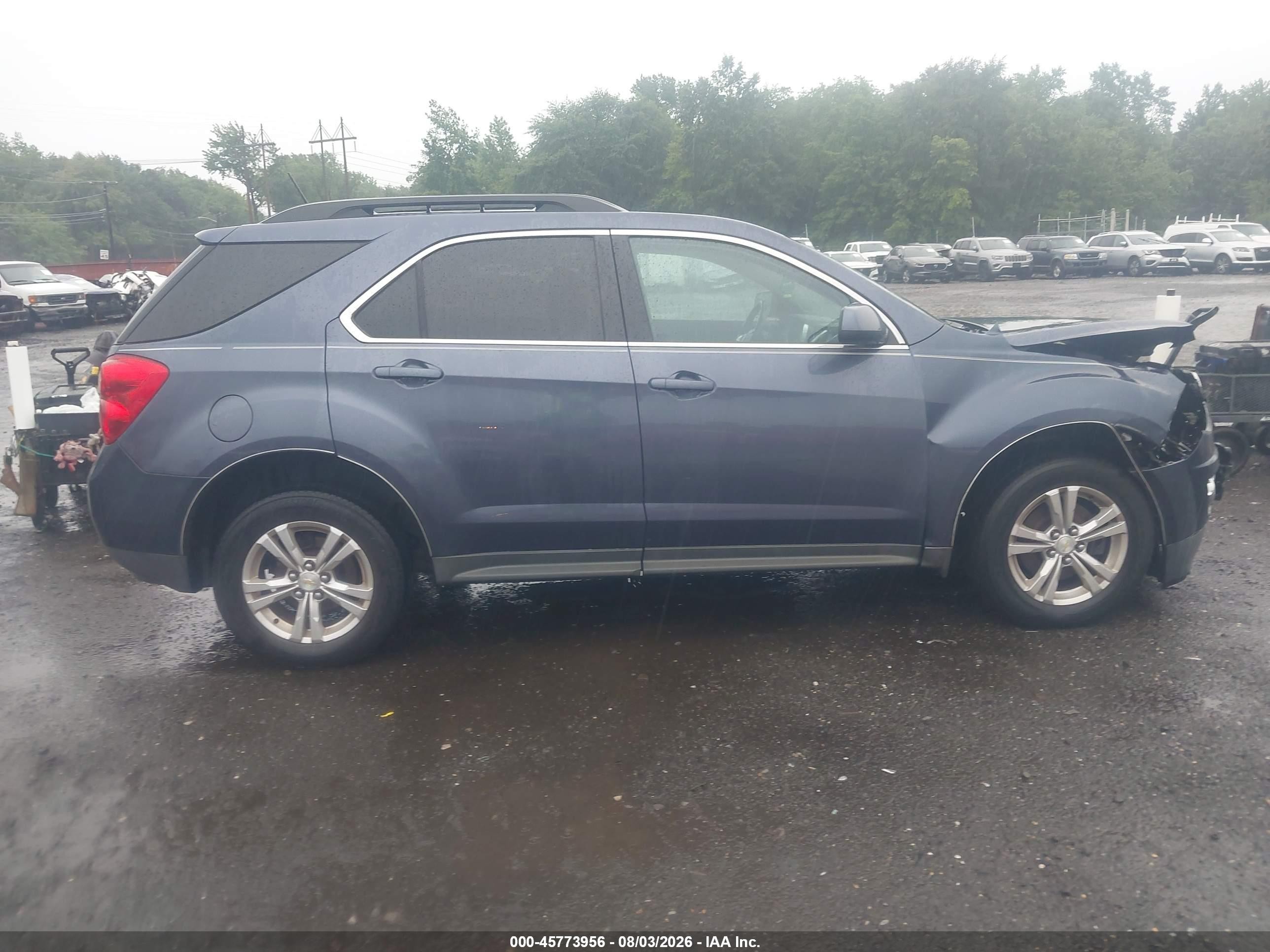 2013 Chevrolet Equinox Lt Gray vin: 2GNALPEK7D6316773