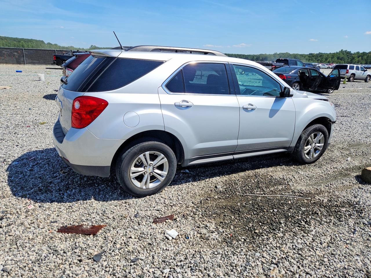 2013 Chevrolet Equinox Lt Серебряный vin: 2GNALPEK7D6384300