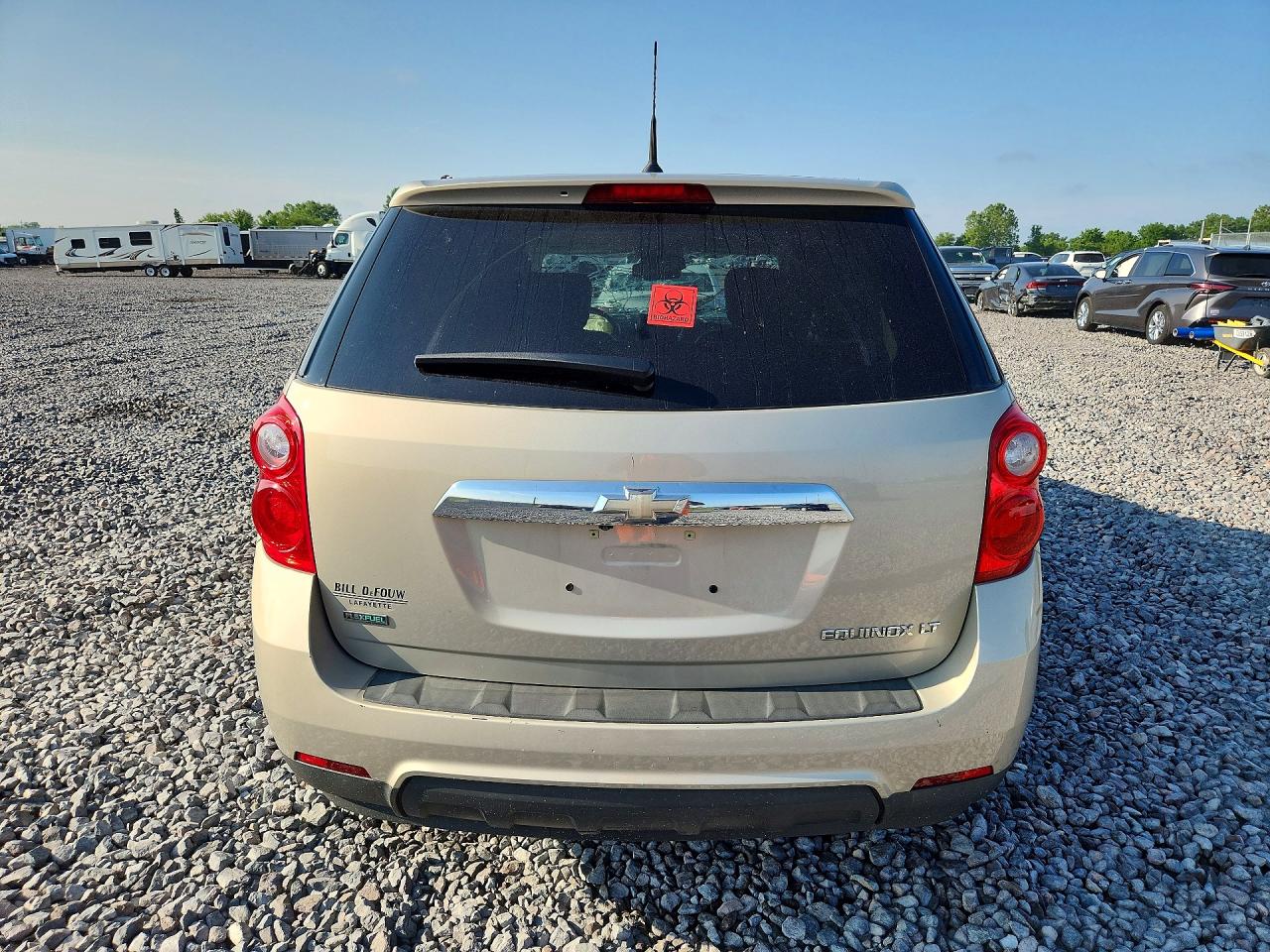 2012 Chevrolet Equinox Lt Beige vin: 2GNALPEK8C1251458