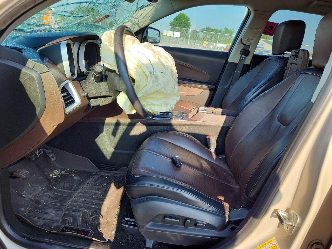 2012 Chevrolet Equinox Lt Beige vin: 2GNALPEK8C1251458