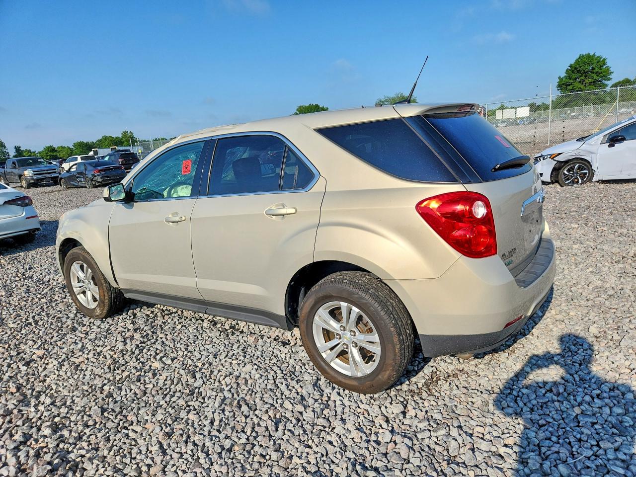 2012 Chevrolet Equinox Lt Beige vin: 2GNALPEK8C1251458