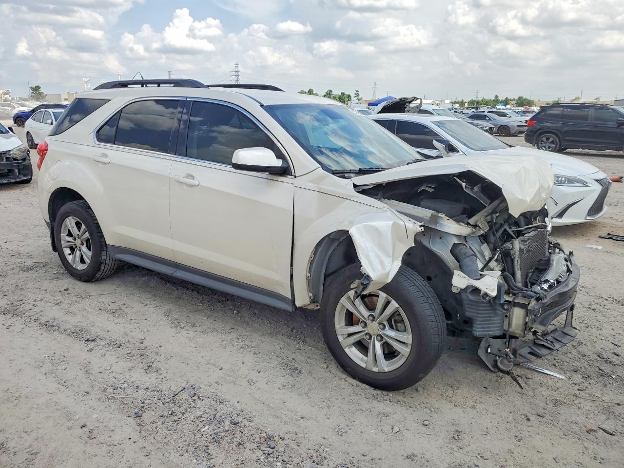 2012 Chevrolet Equinox Lt Beige vin: 2GNALPEK8C1274013