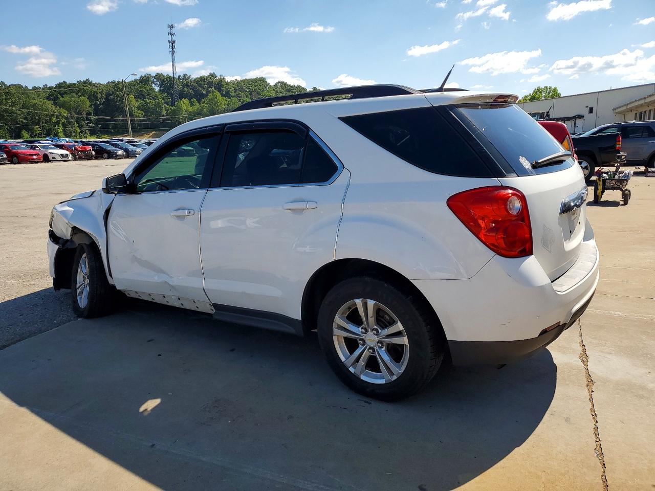 2012 Chevrolet Equinox Lt White vin: 2GNALPEK8C1290051