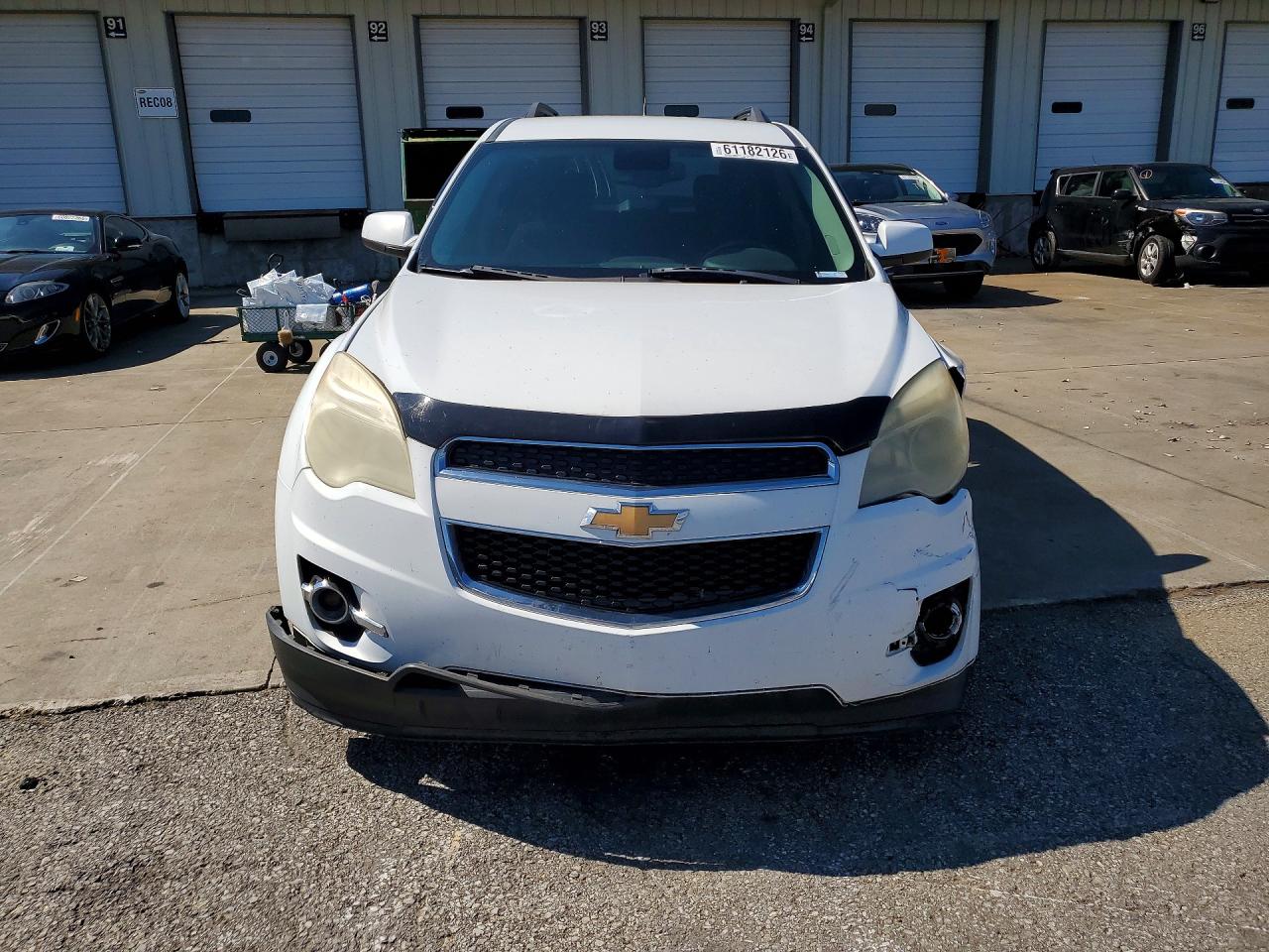 2012 Chevrolet Equinox Lt White vin: 2GNALPEK8C1290051