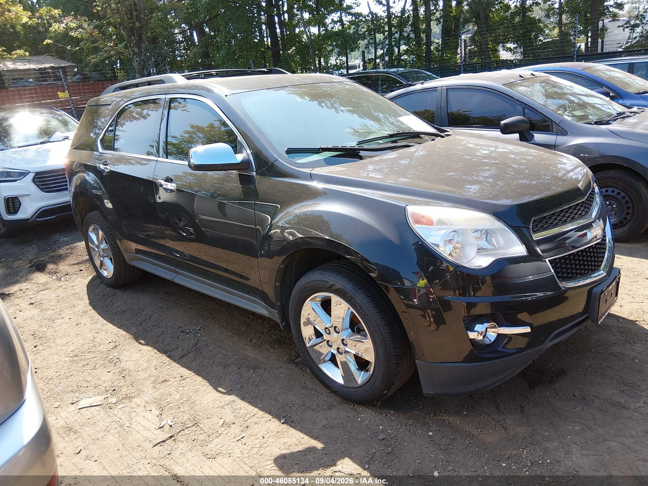 2012 Chevrolet Equinox 2lt Черный vin: 2GNALPEK8C6161262