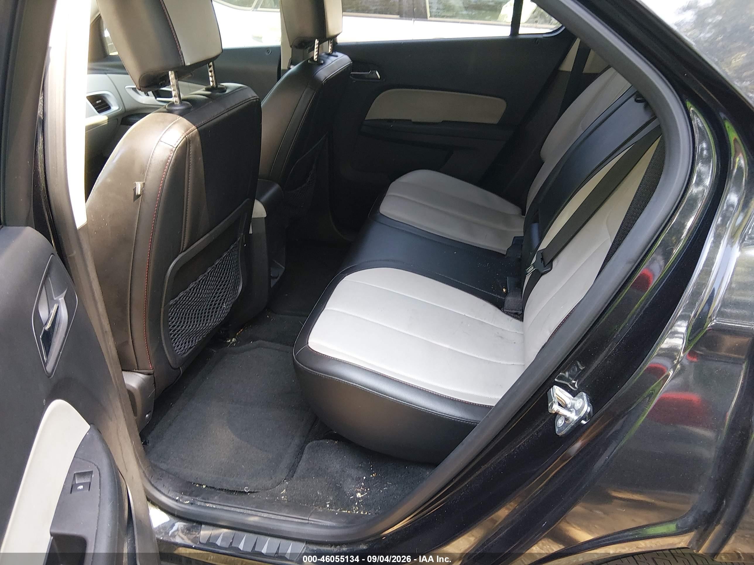 2012 Chevrolet Equinox 2lt Черный vin: 2GNALPEK8C6161262