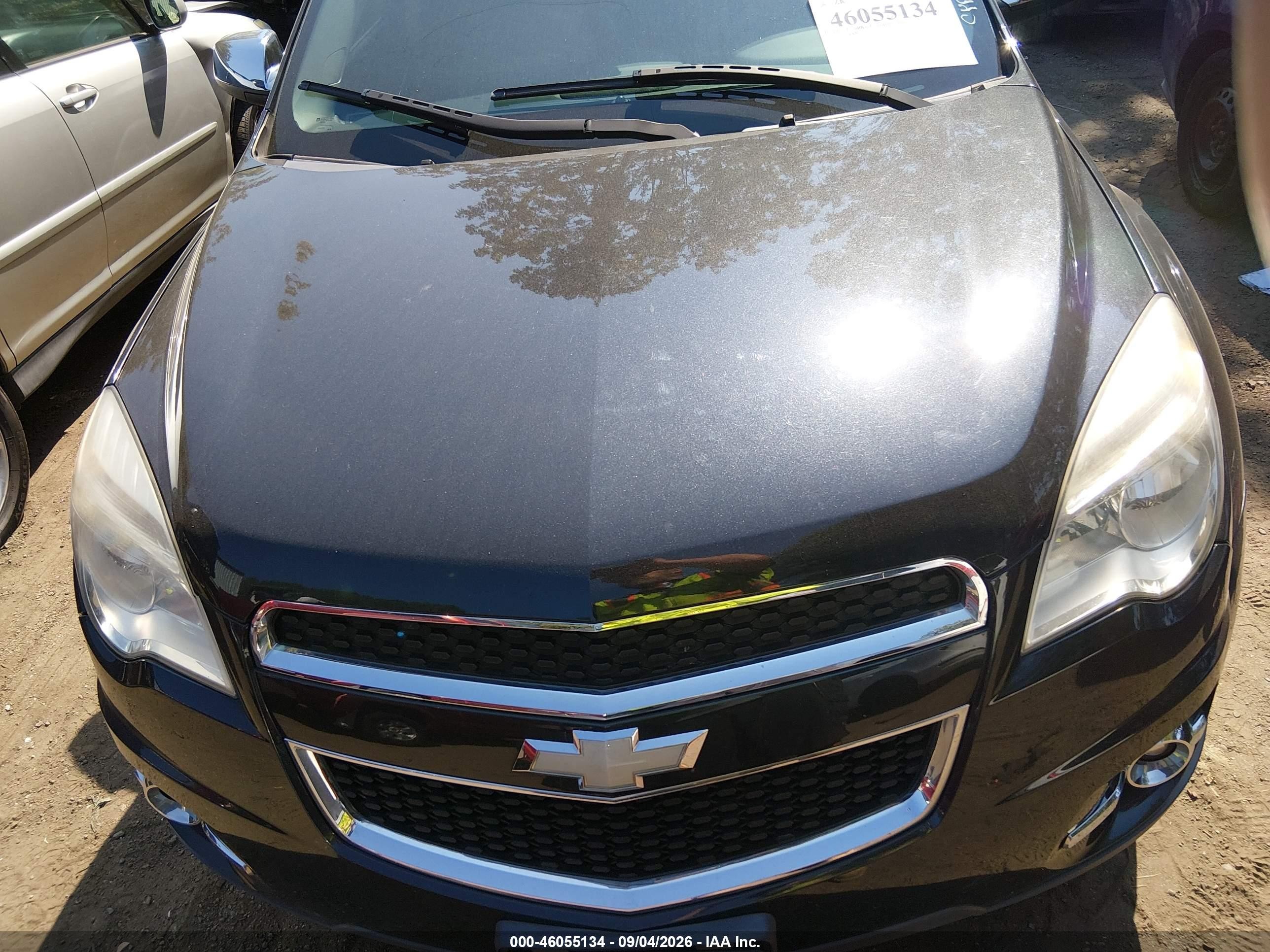 2012 Chevrolet Equinox 2lt Черный vin: 2GNALPEK8C6161262