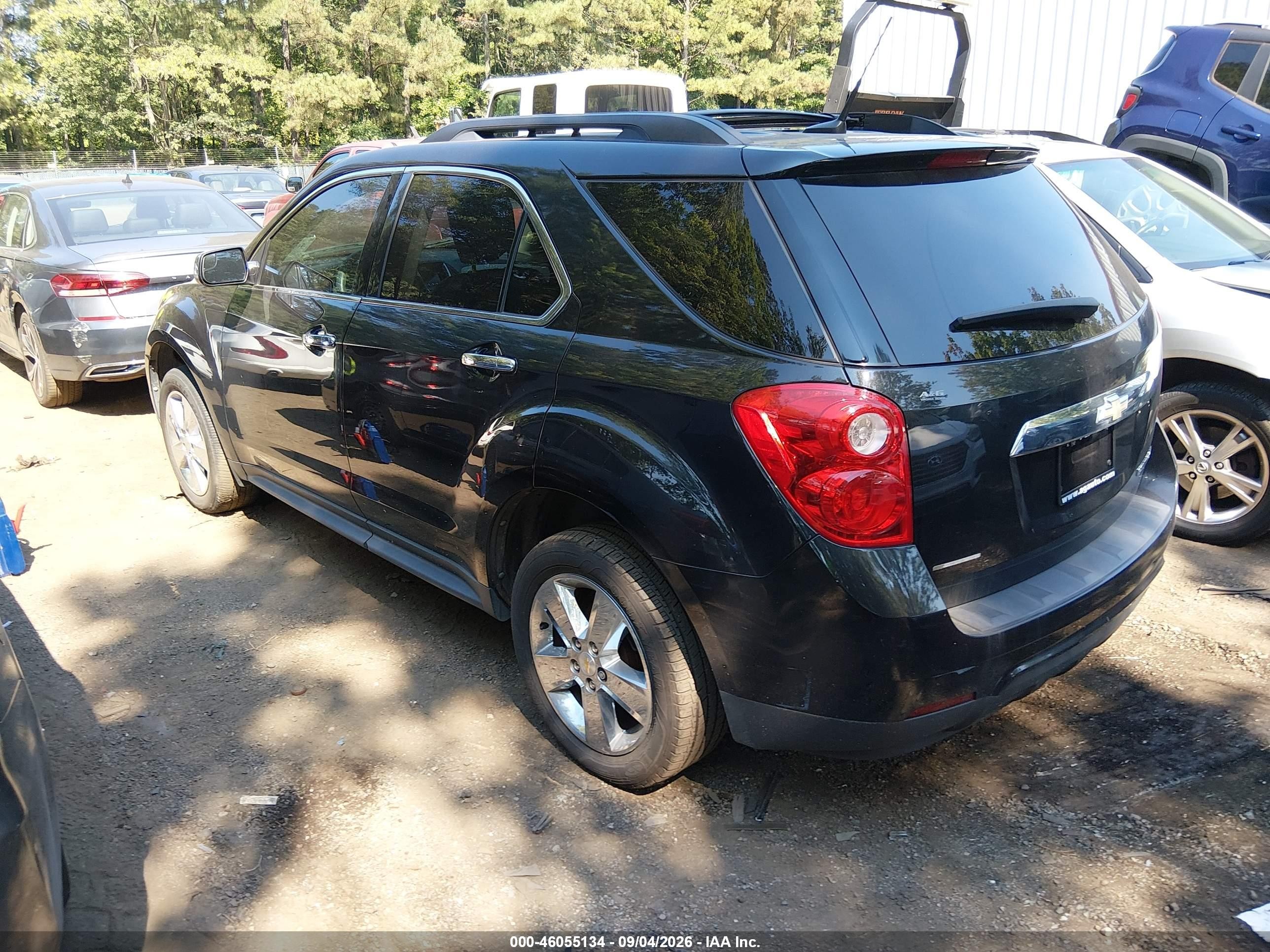2012 Chevrolet Equinox 2lt Черный vin: 2GNALPEK8C6161262