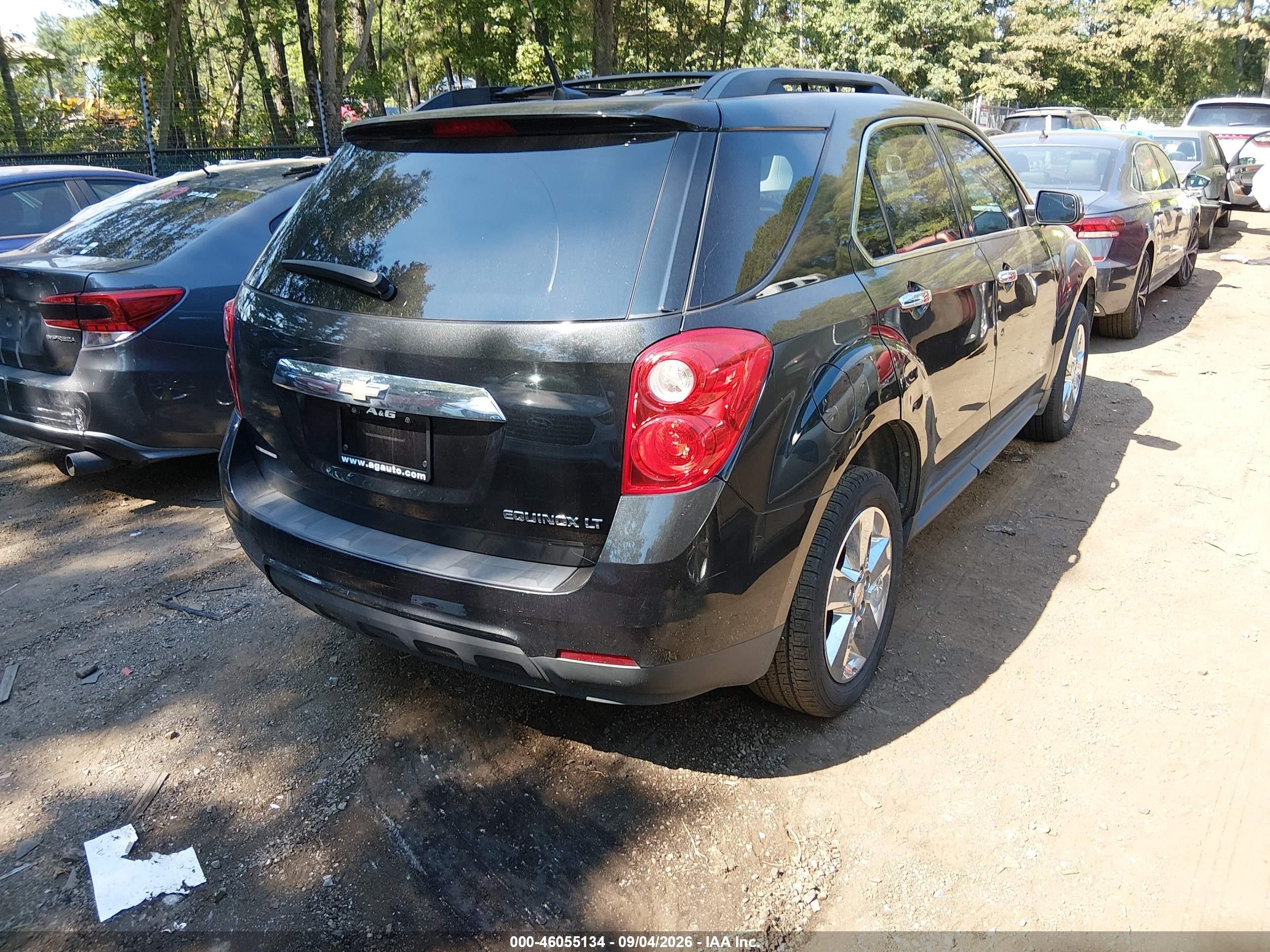 2012 Chevrolet Equinox 2lt Черный vin: 2GNALPEK8C6161262