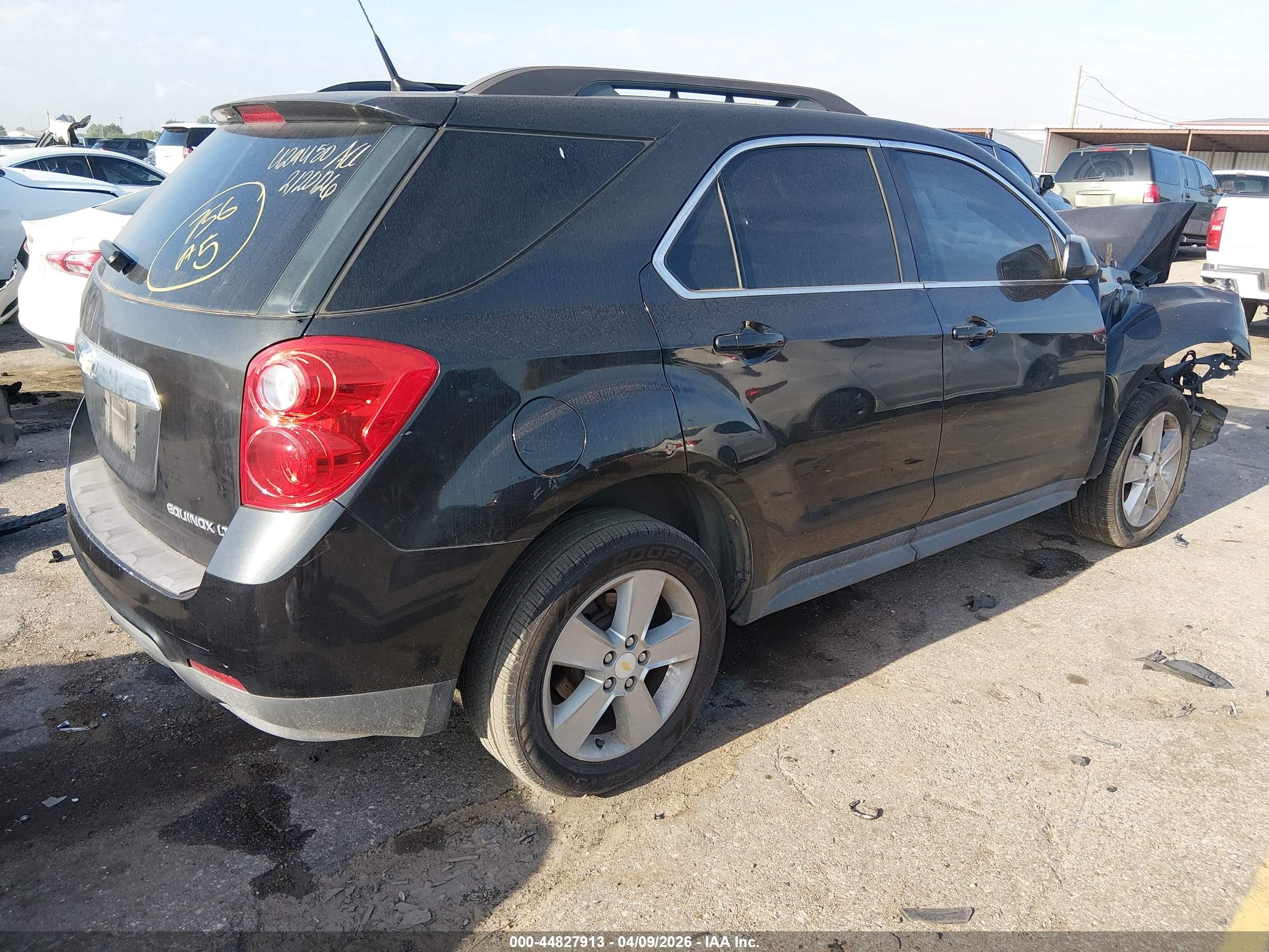2012 Chevrolet Equinox 2lt Черный vin: 2GNALPEK8C6199994