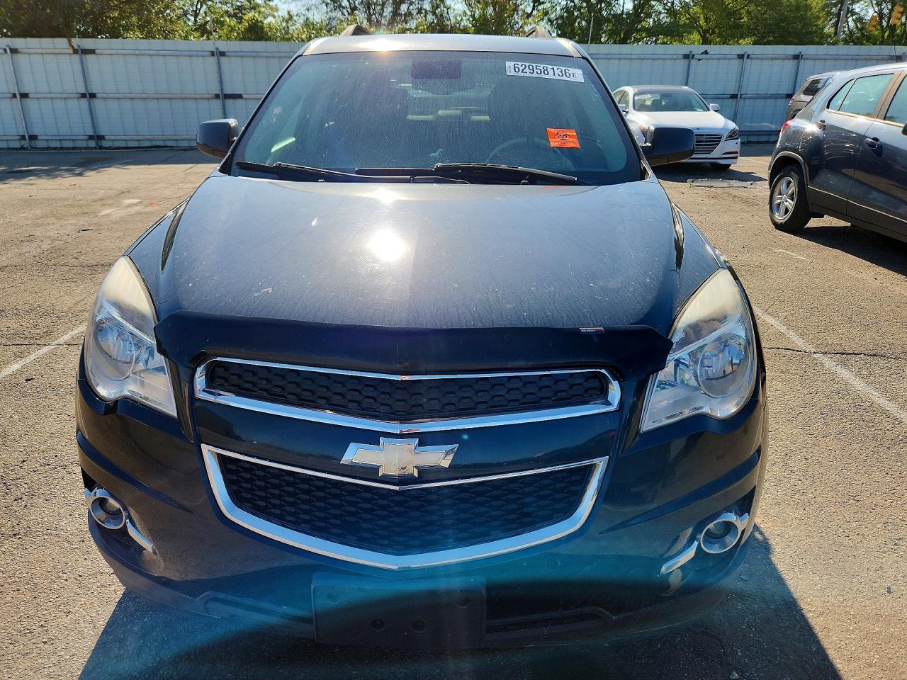2012 Chevrolet Equinox Lt Black vin: 2GNALPEK8C6324489