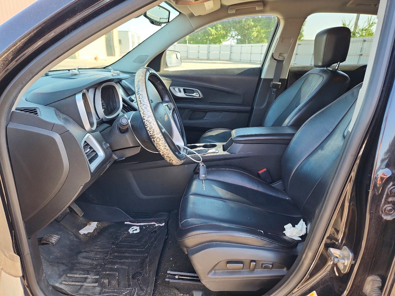 2012 Chevrolet Equinox Lt Black vin: 2GNALPEK8C6324489