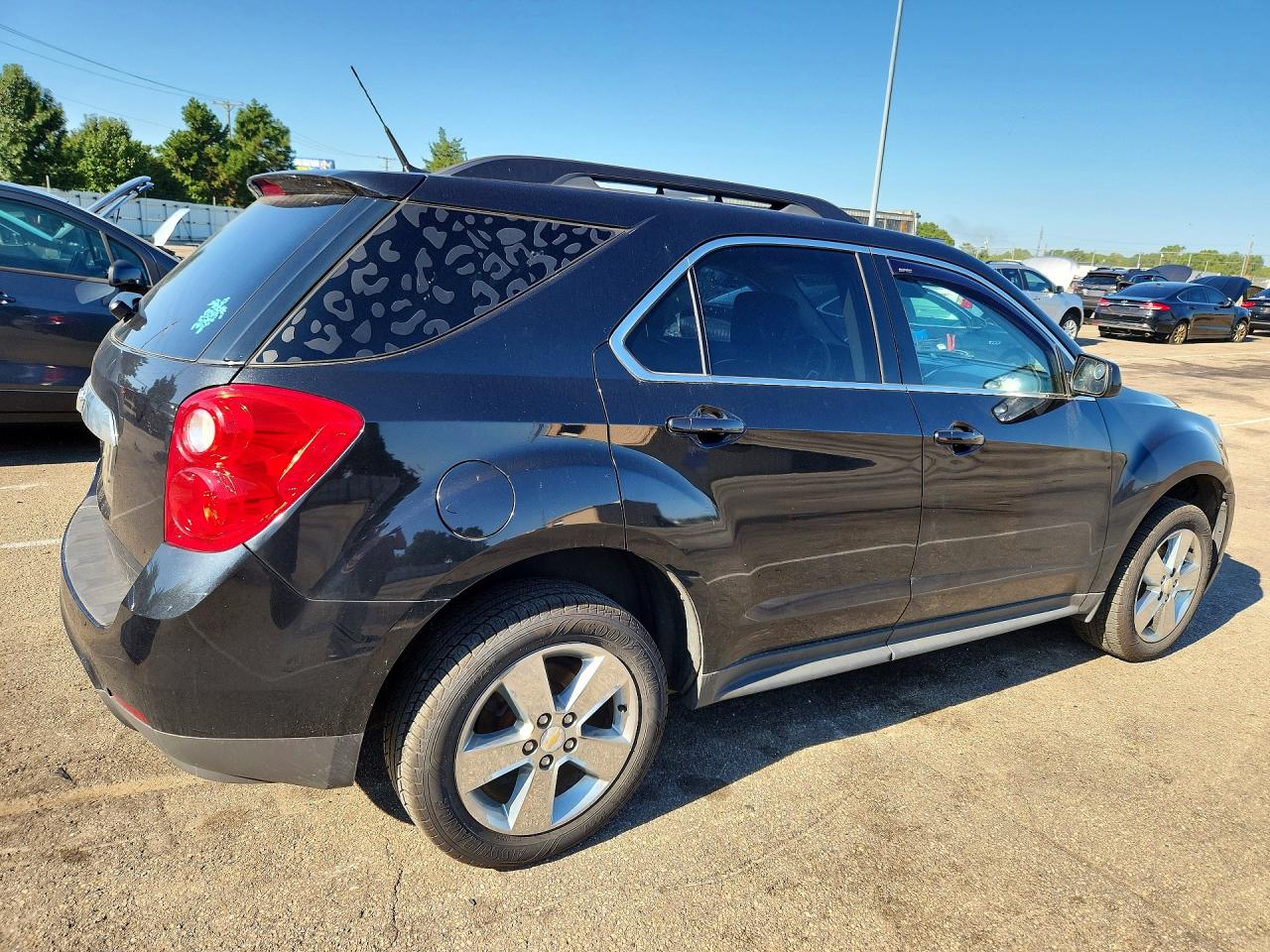 2012 Chevrolet Equinox Lt Black vin: 2GNALPEK8C6324489