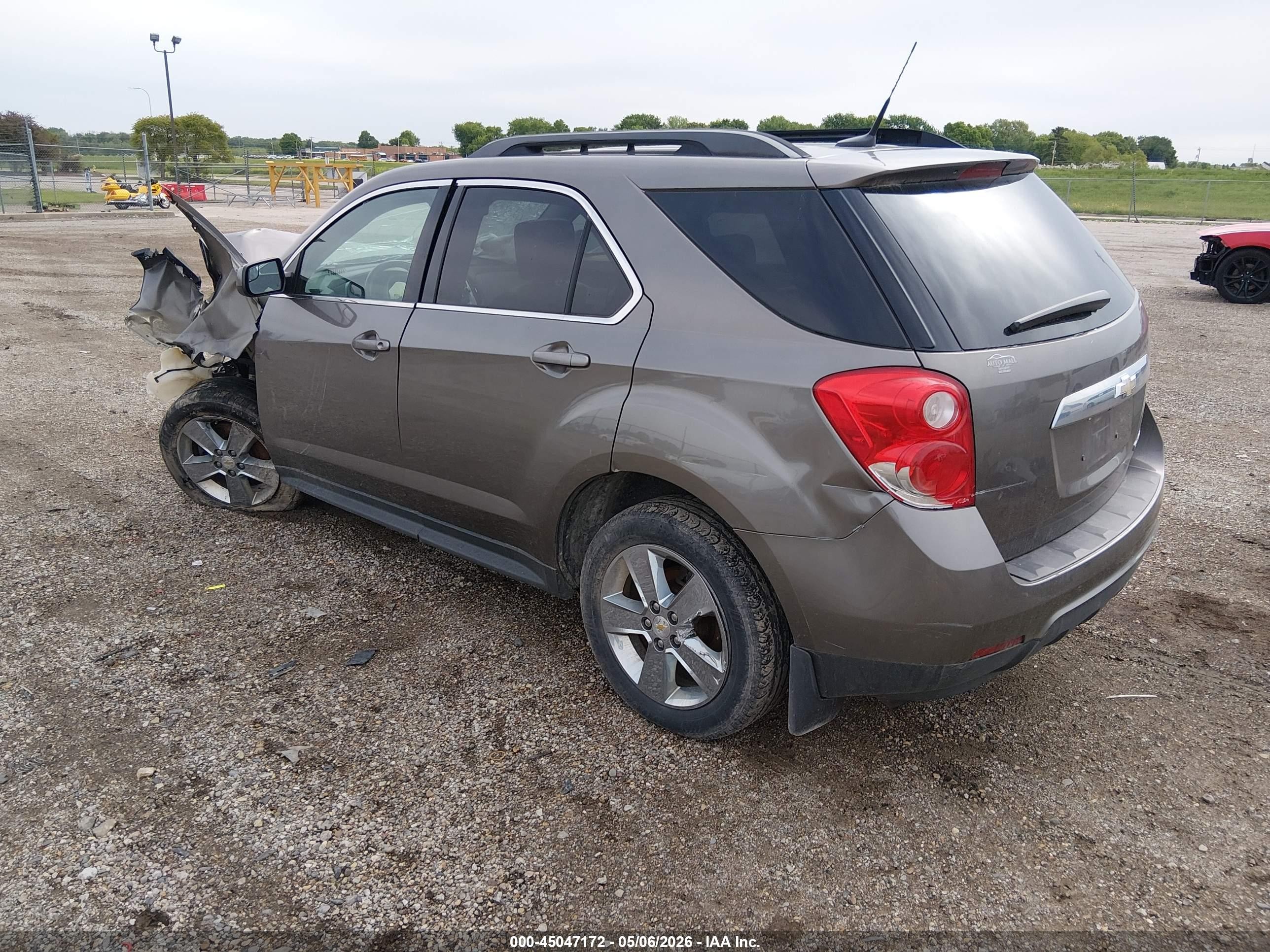 2012 Chevrolet Equinox 2lt Gray vin: 2GNALPEK8C6372803
