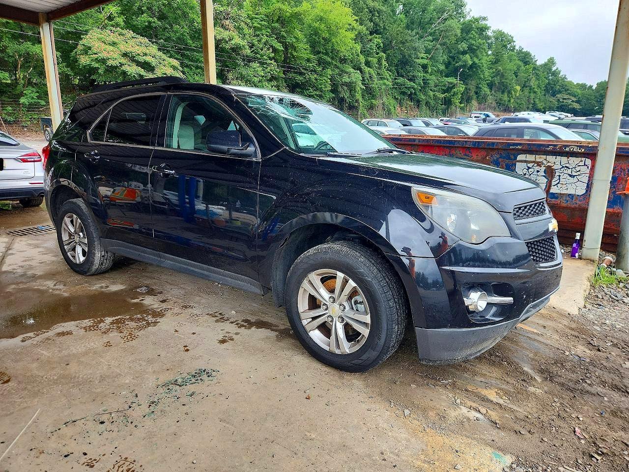 2012 Chevrolet Equinox Lt Black vin: 2GNALPEK8C6400101