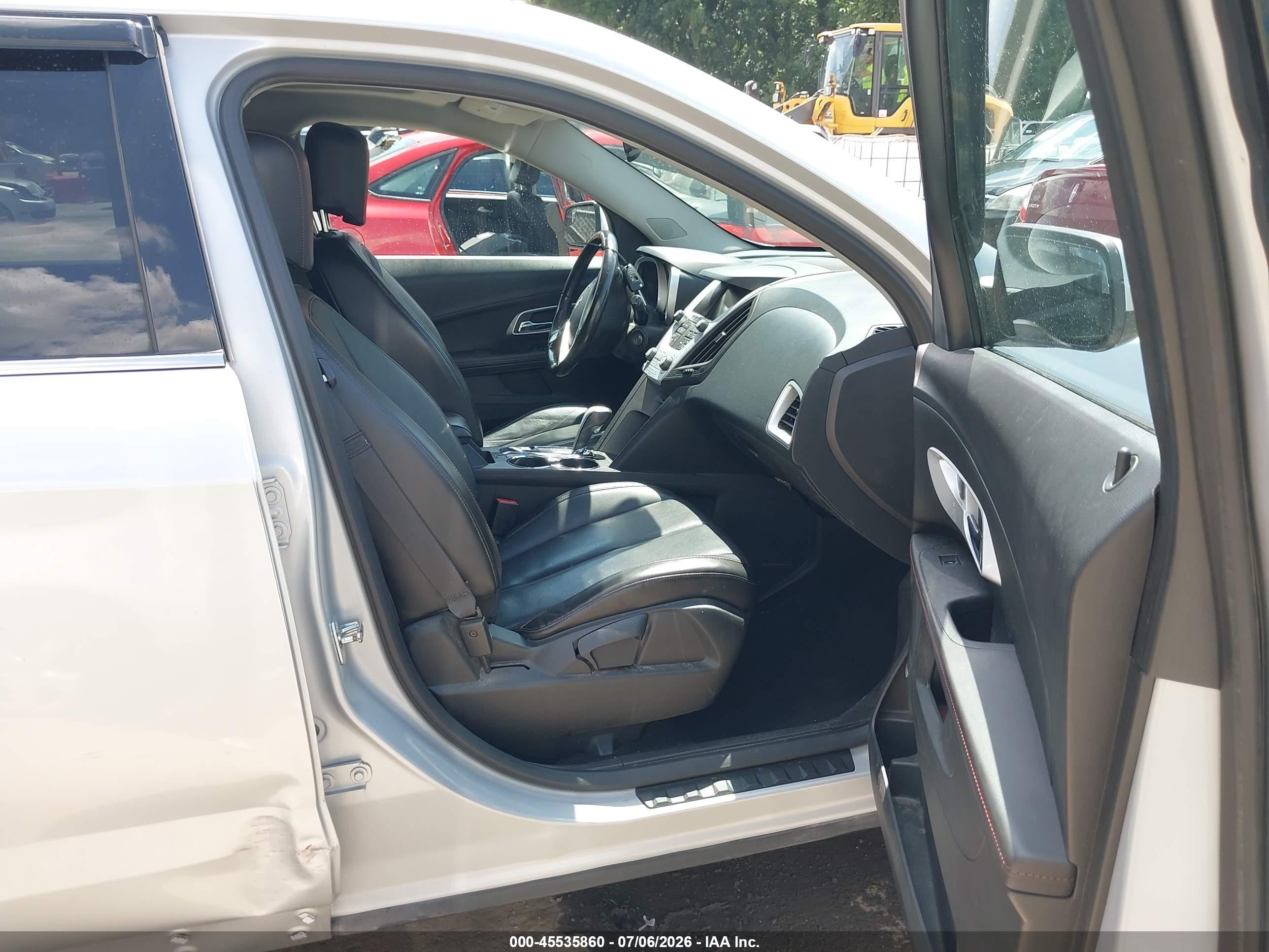 2013 Chevrolet Equinox Lt Silver vin: 2GNALPEK8D6241243