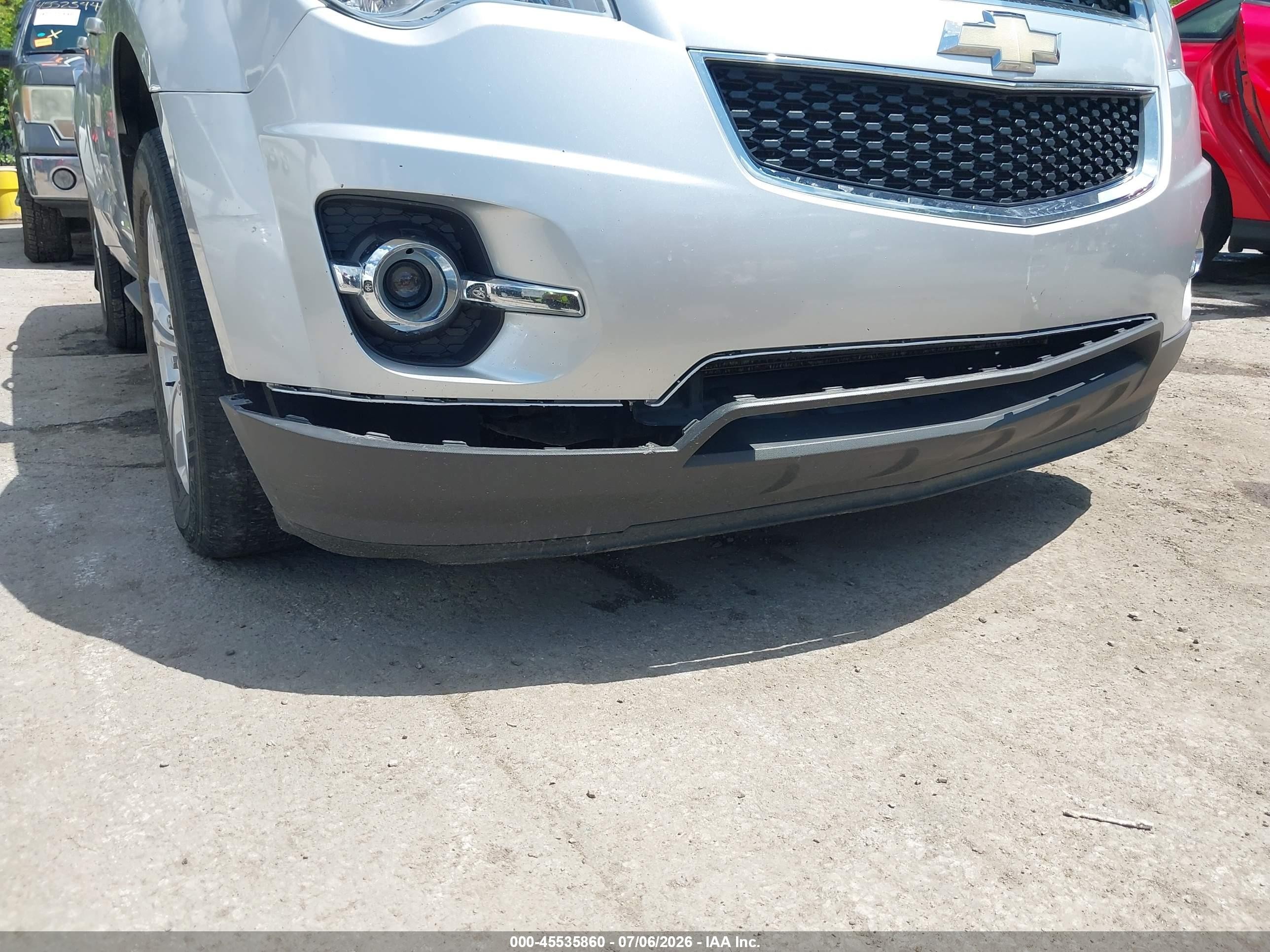 2013 Chevrolet Equinox Lt Silver vin: 2GNALPEK8D6241243