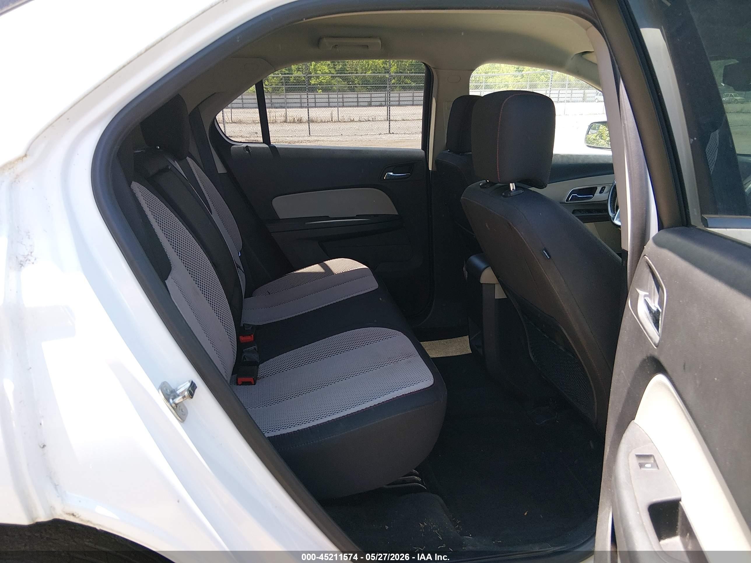 2013 Chevrolet Equinox 2lt White vin: 2GNALPEK8D6269303