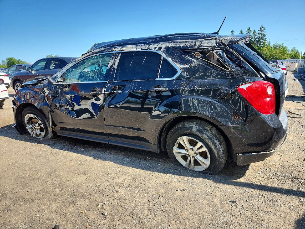 2013 Chevrolet Equinox Lt Black vin: 2GNALPEK8D6299255