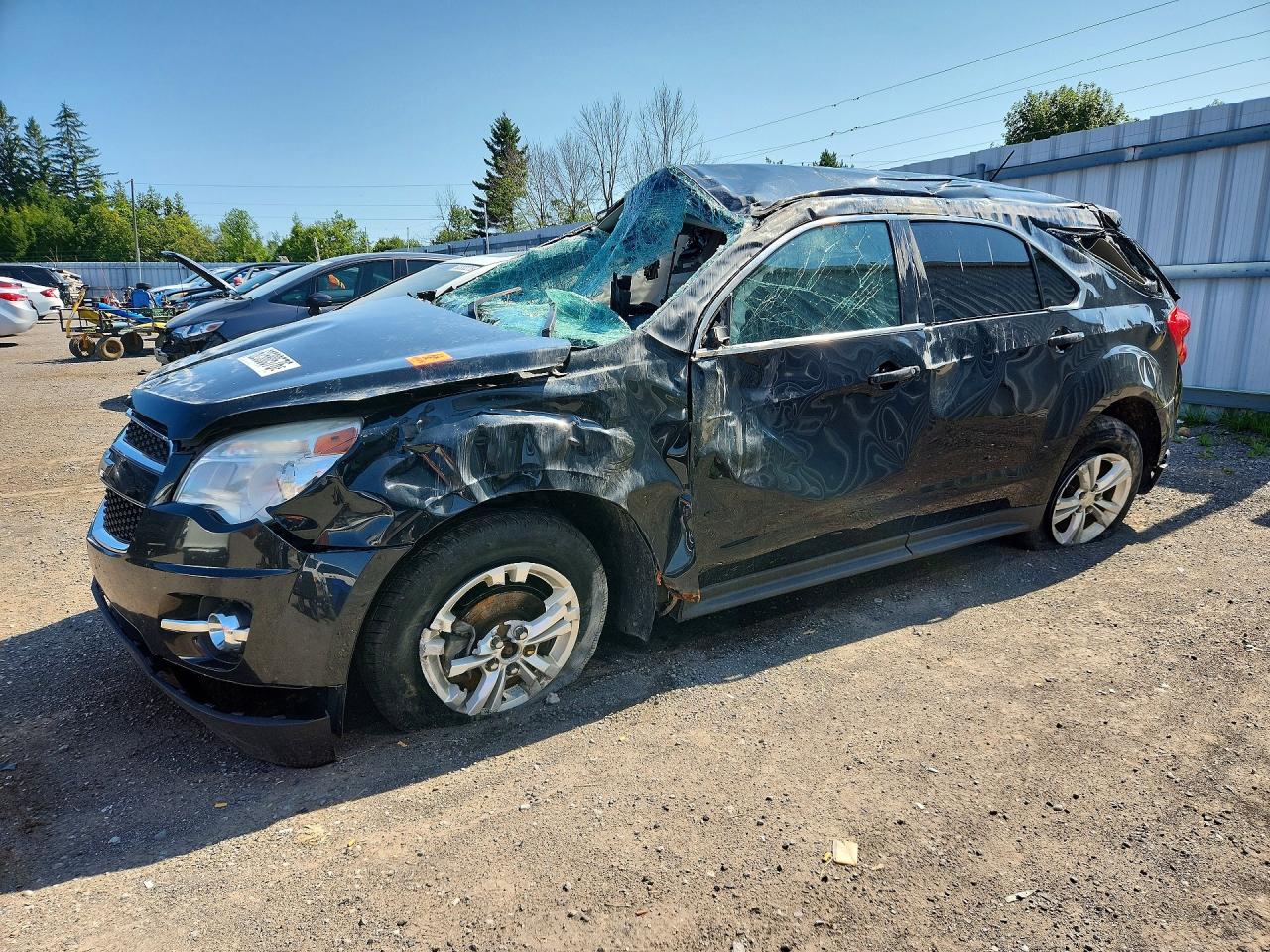 2013 Chevrolet Equinox Lt Black vin: 2GNALPEK8D6299255