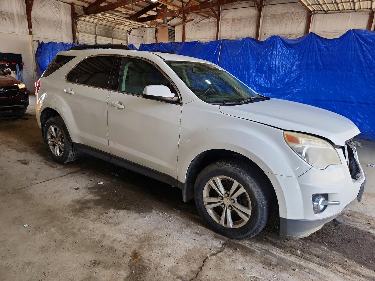 2013 Chevrolet Equinox Белый vin: 2GNALPEK8D6344310
